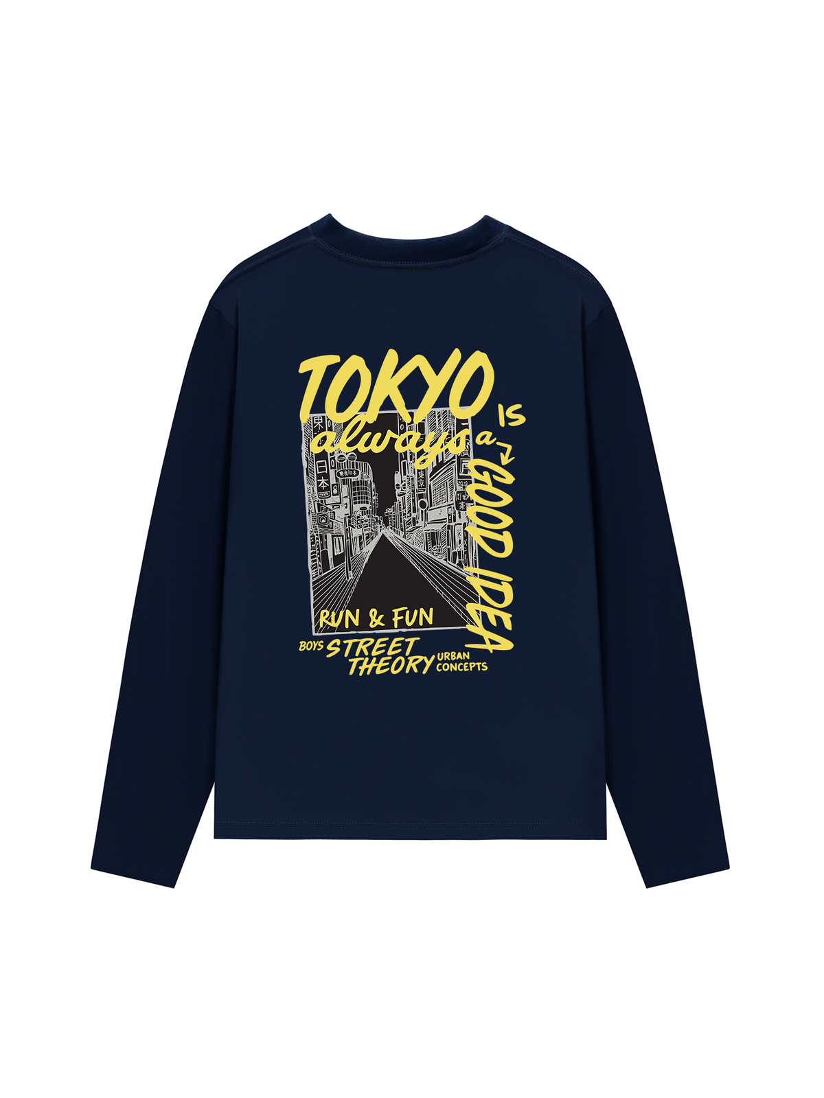 Áo Thun Dài Tay COTTON Tokyo Always Is A Good Idea