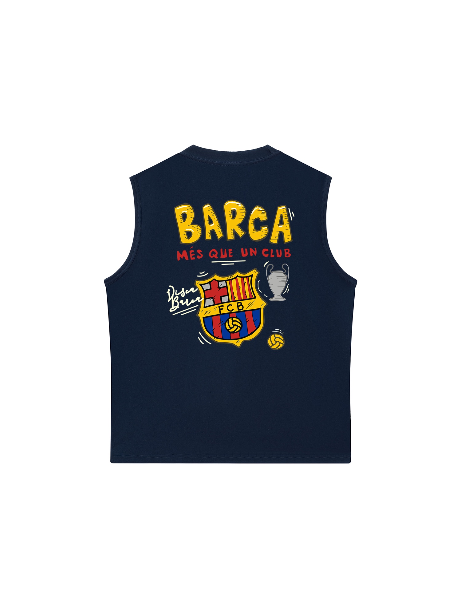 Áo Ba Lỗ Relaxed Fit Barca Més Que Un Club