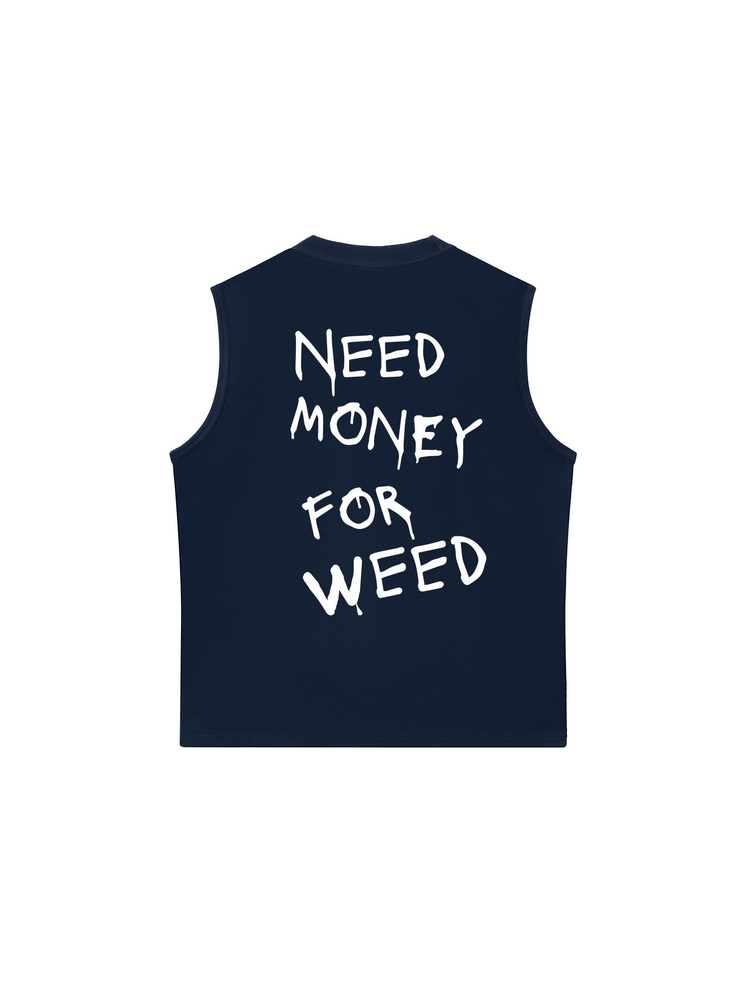 Áo Ba Lỗ Relaxed Fit Need Money For Weed