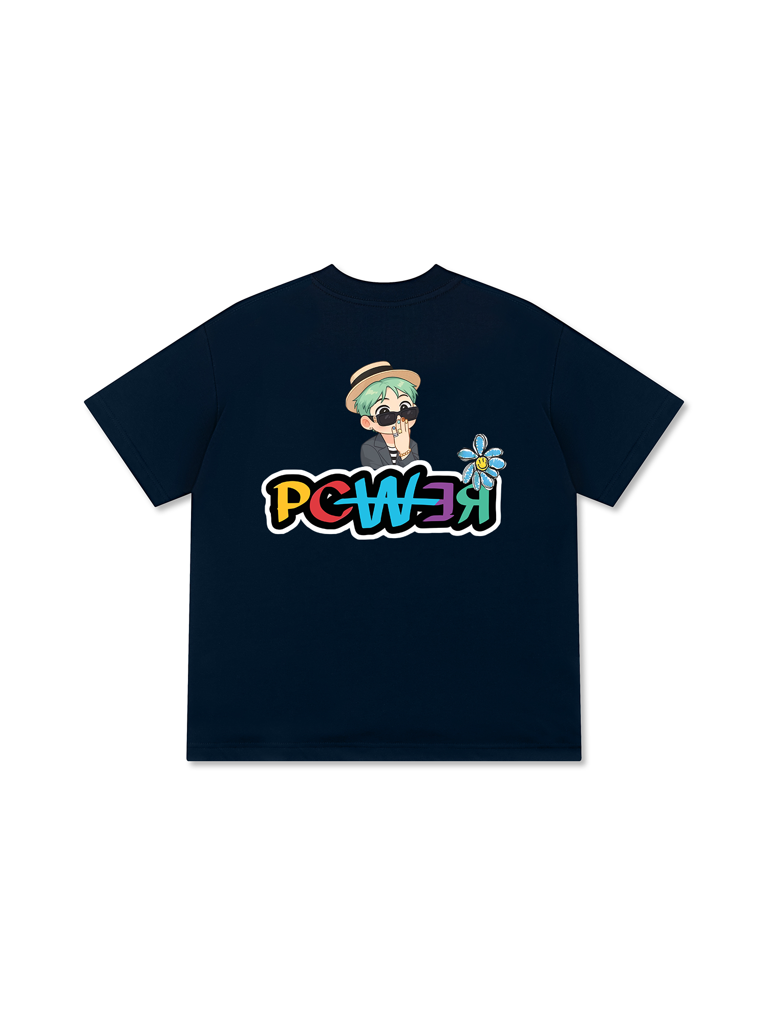 Áo Thun Relaxed Fit Idol G Dragon Chibi I Love GD