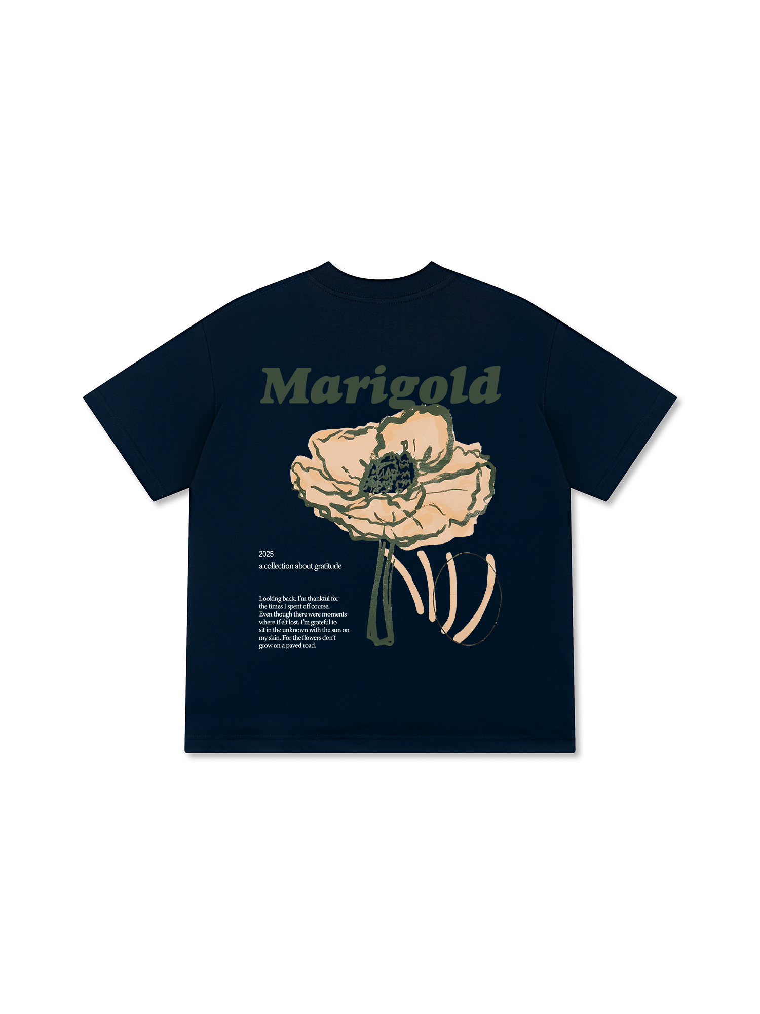 Áo Thun Relaxed Fit Floral Marigod