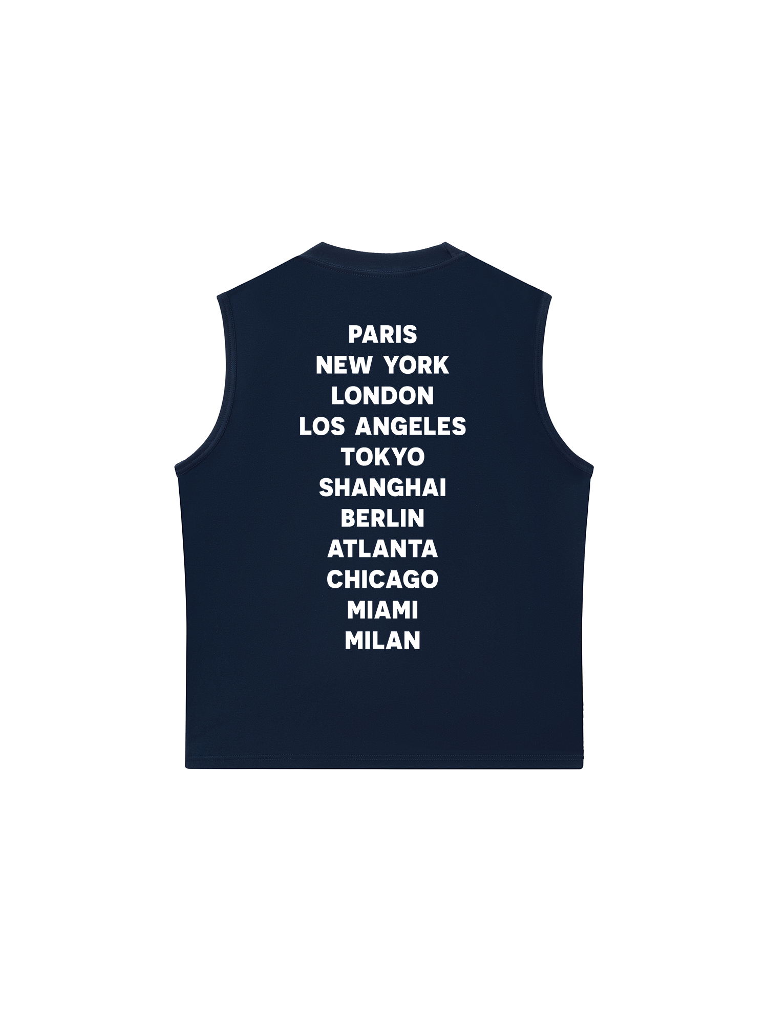 Áo Ba Lỗ Relaxed Fit Cities I Love