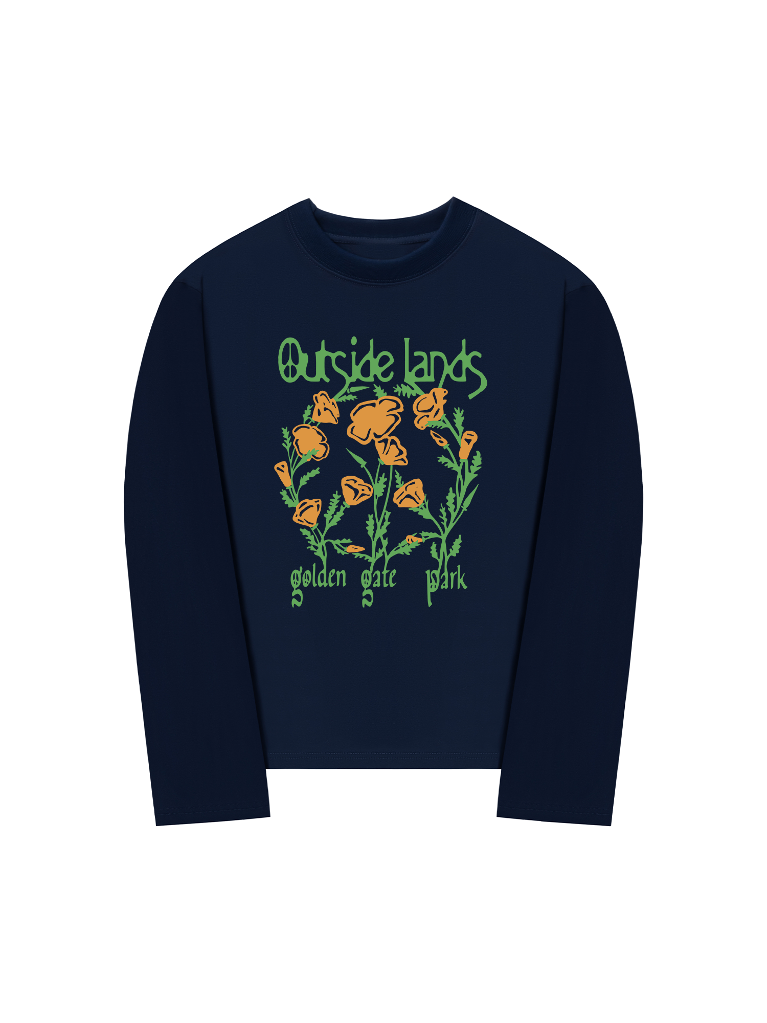 Áo Thun Dài Tay Floral Outside Lands