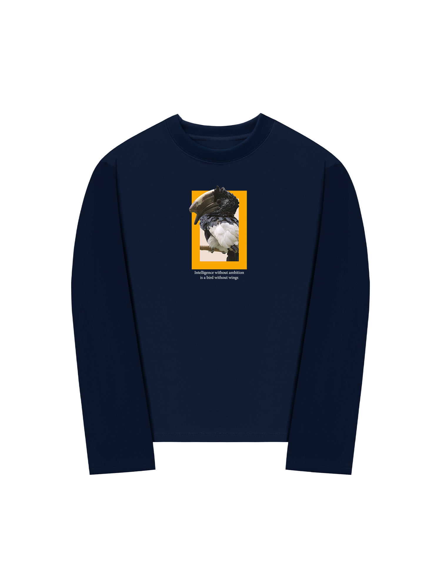 Áo Thun Dài Tay Wild Life Intelligence With Ambition