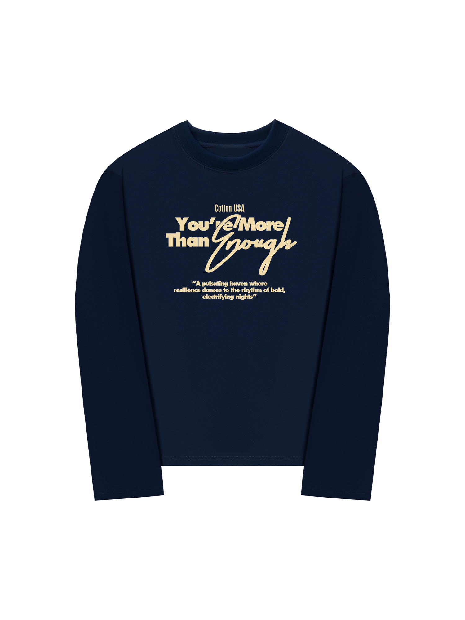 Áo Thun Dài Tay USA More Than Enough