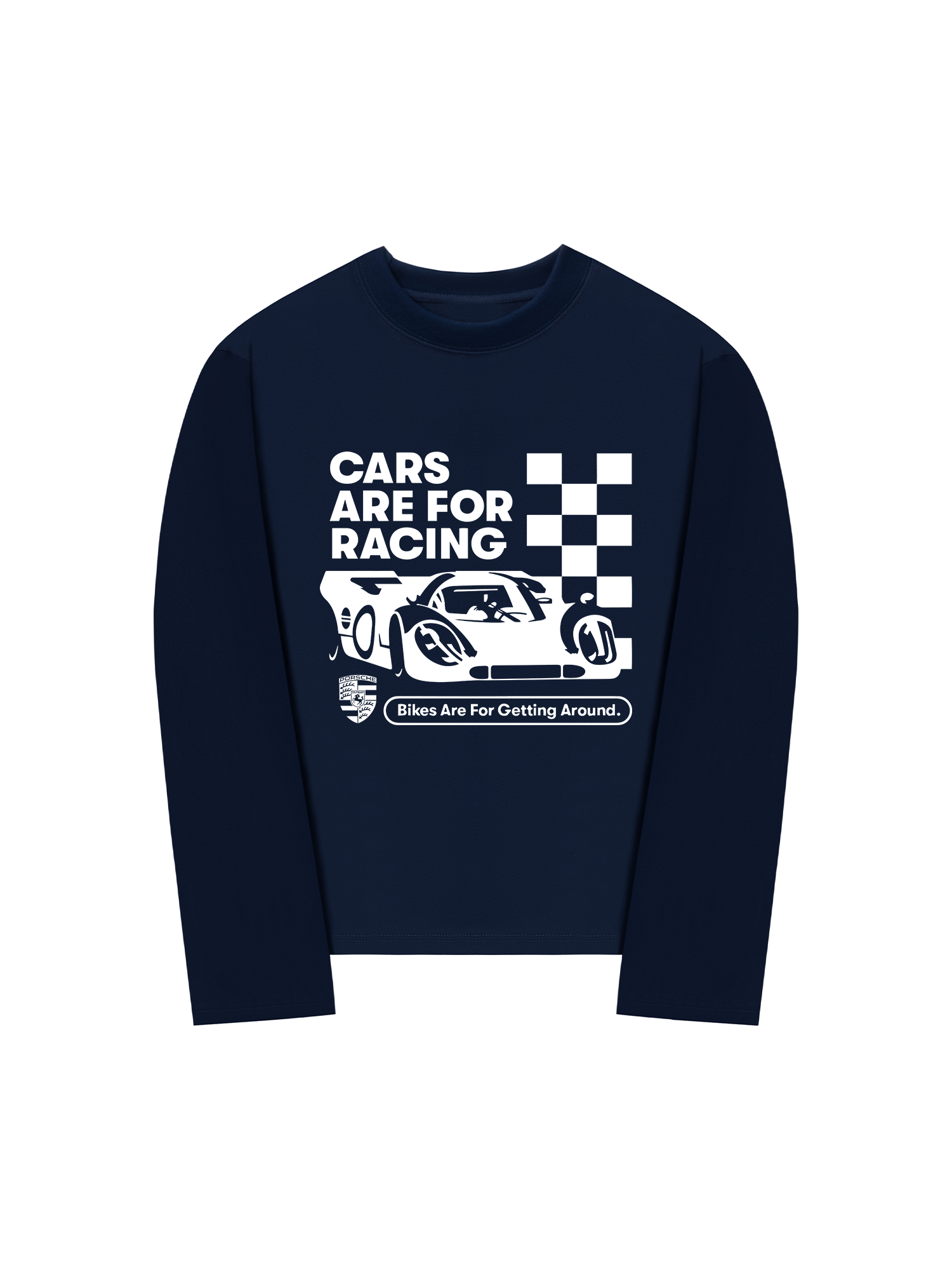 Áo Thun Dài Tay Porsche Cars Are For Racing