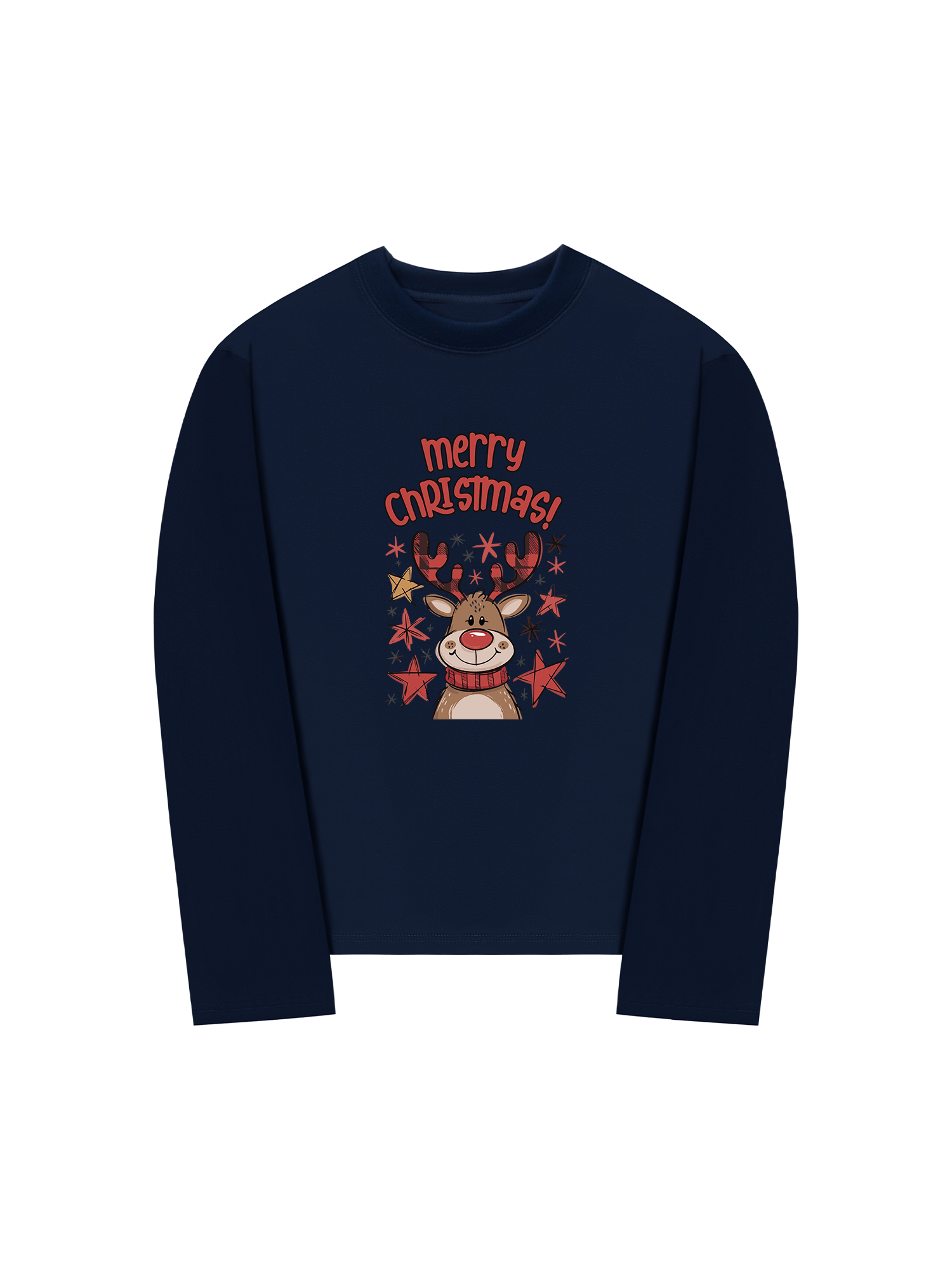 Áo Thun Dài Tay Reindeer Xmas