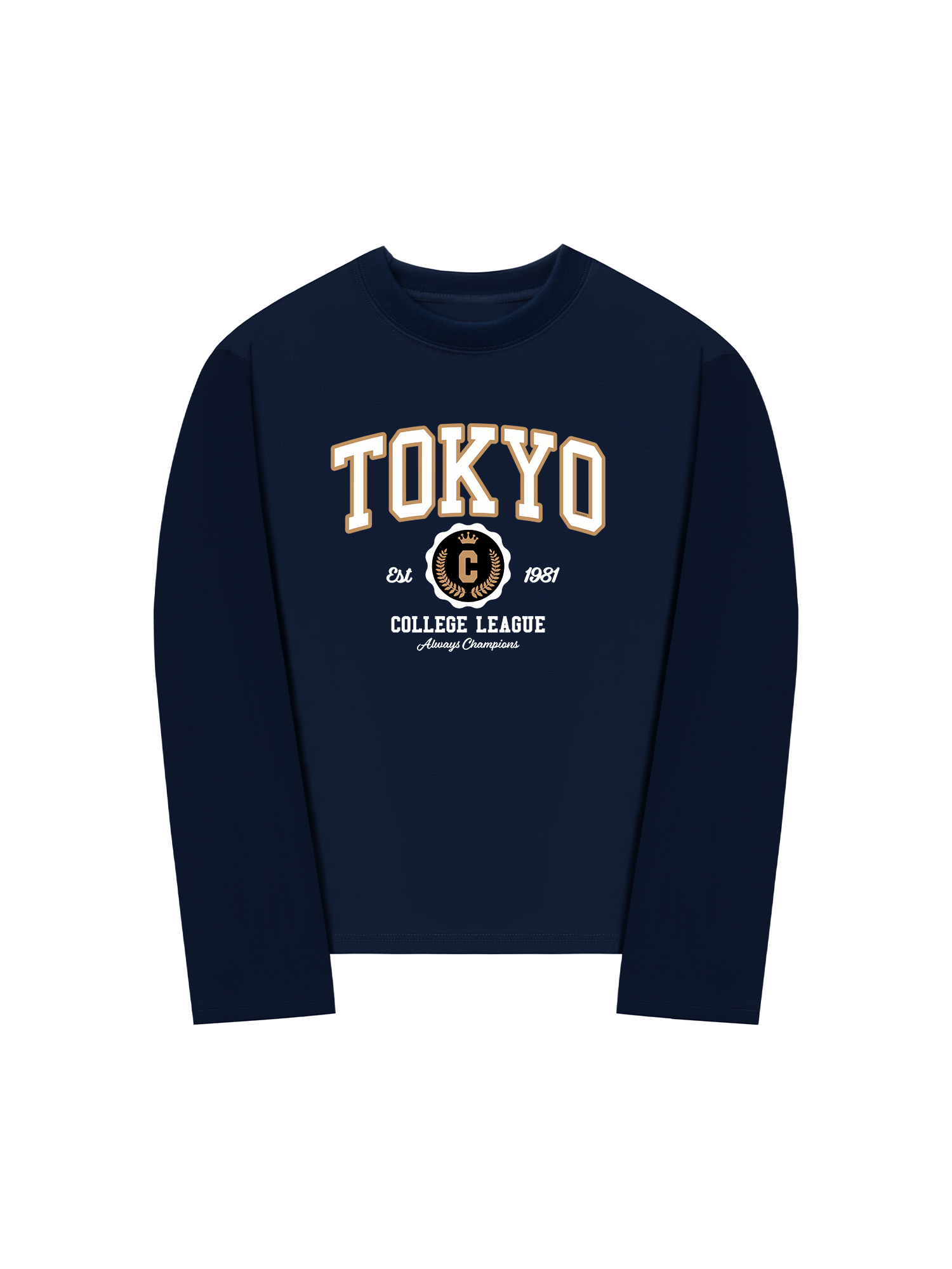 Áo Thun Dài Tay City City Tokyo League