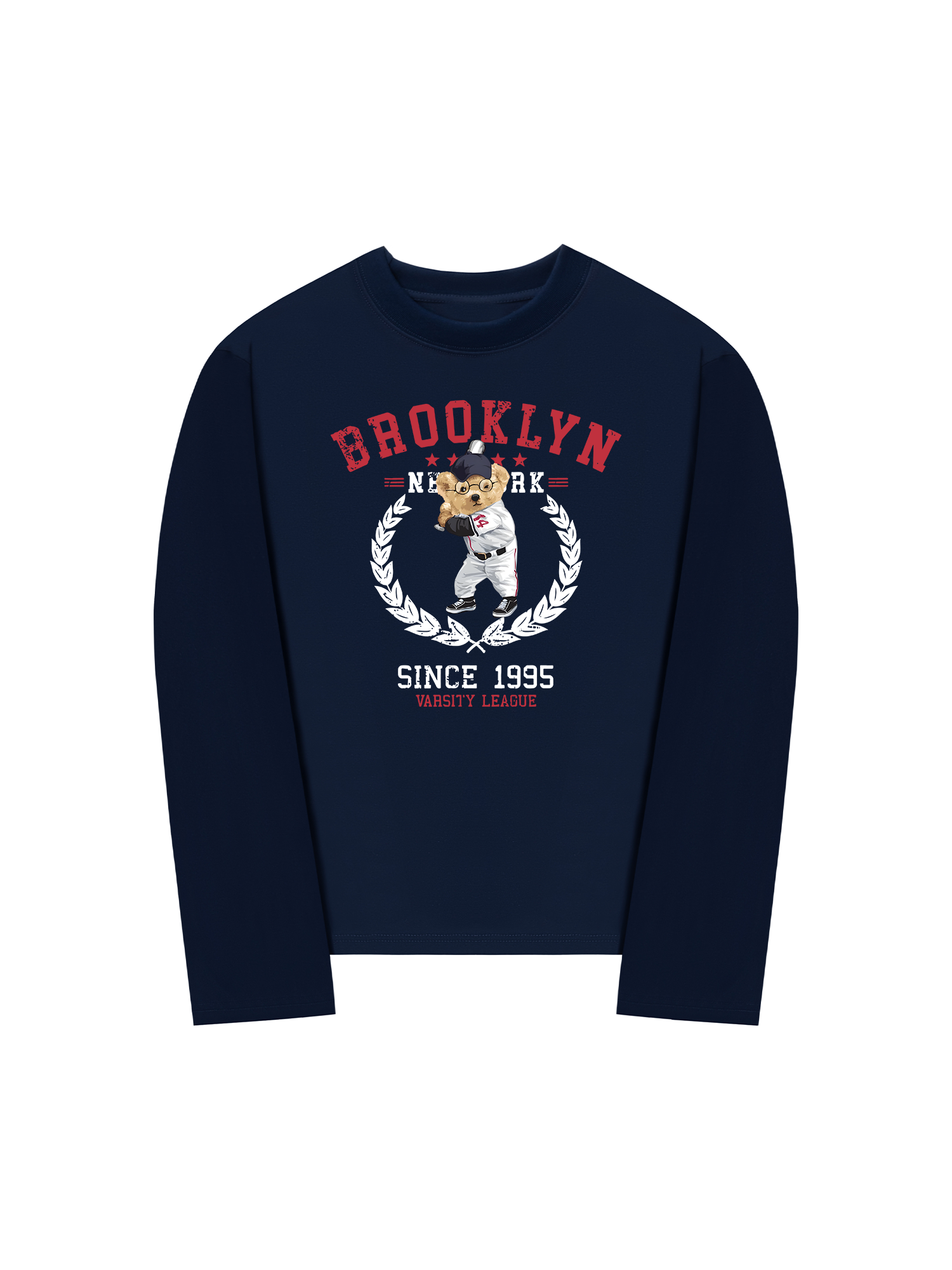 Áo Thun Dài Tay Baseball Teddy Team