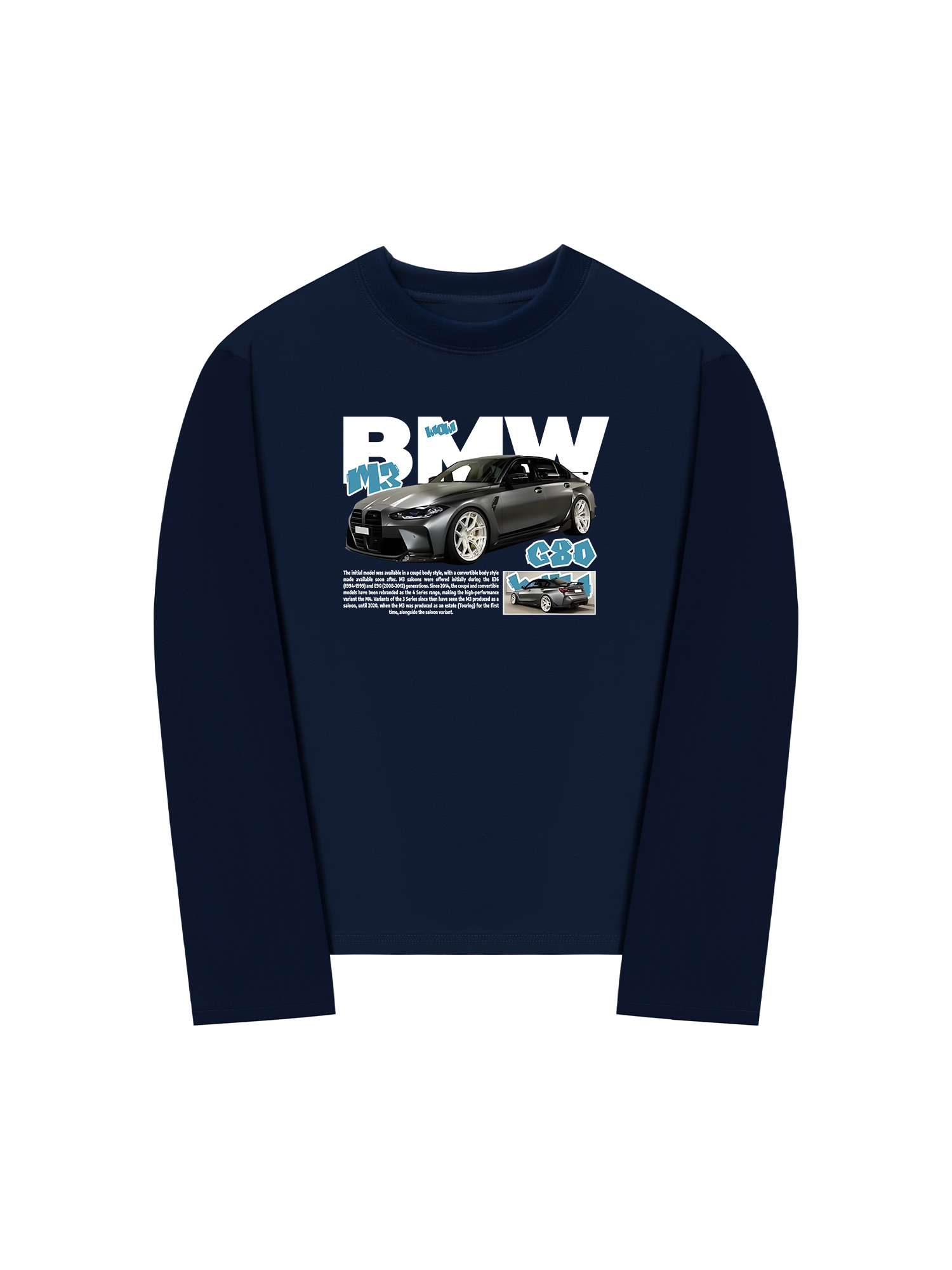 Áo Thun Dài Tay BMW M3 G80 Gravity