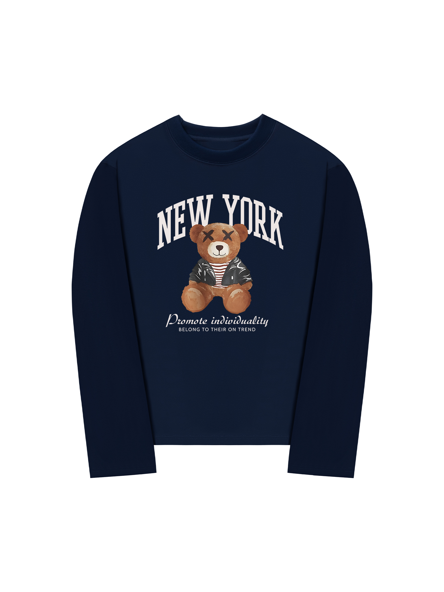 Áo Thun Dài Tay New York Teddy