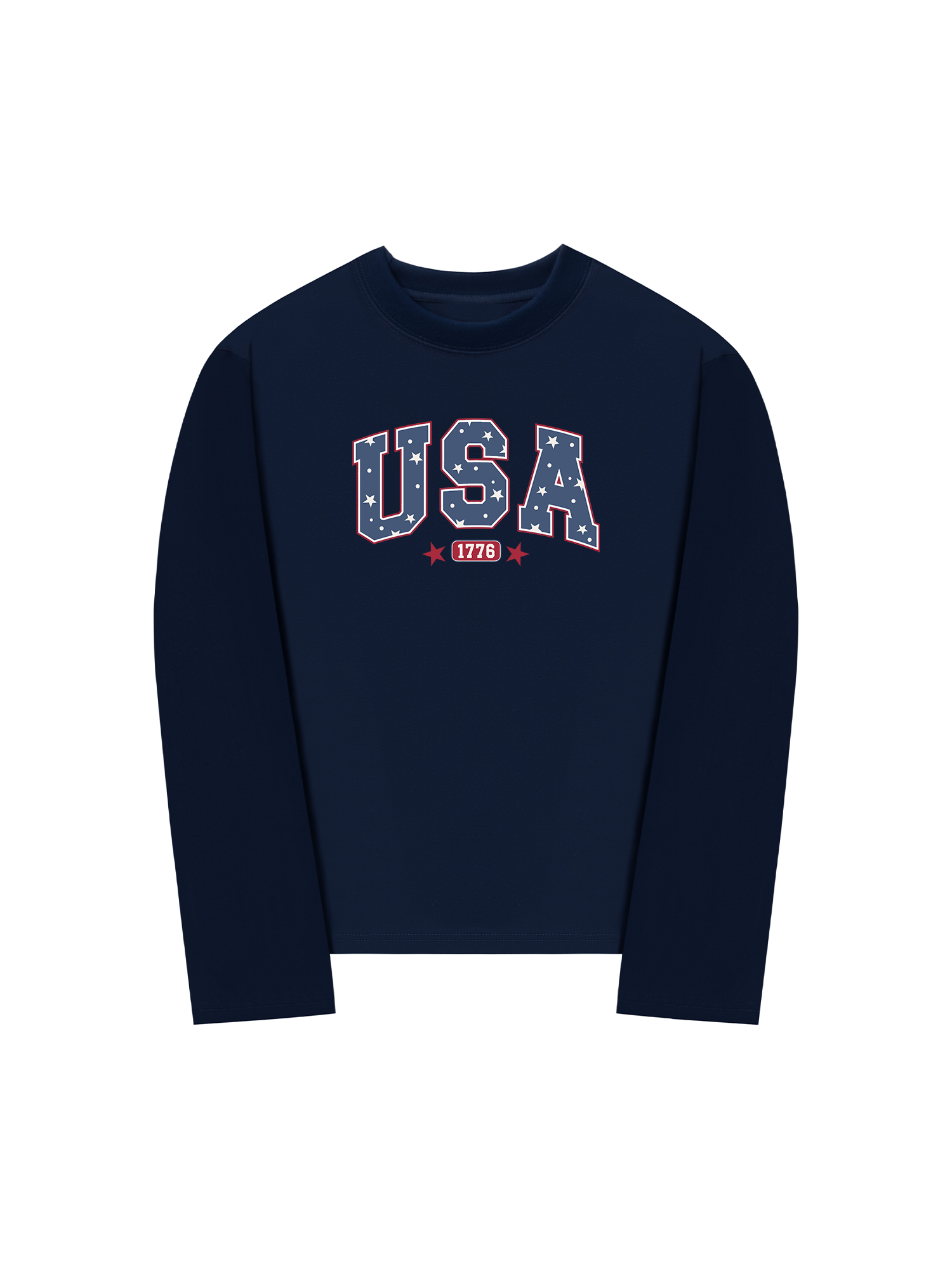 Áo Thun Dài Tay USA Retro Star