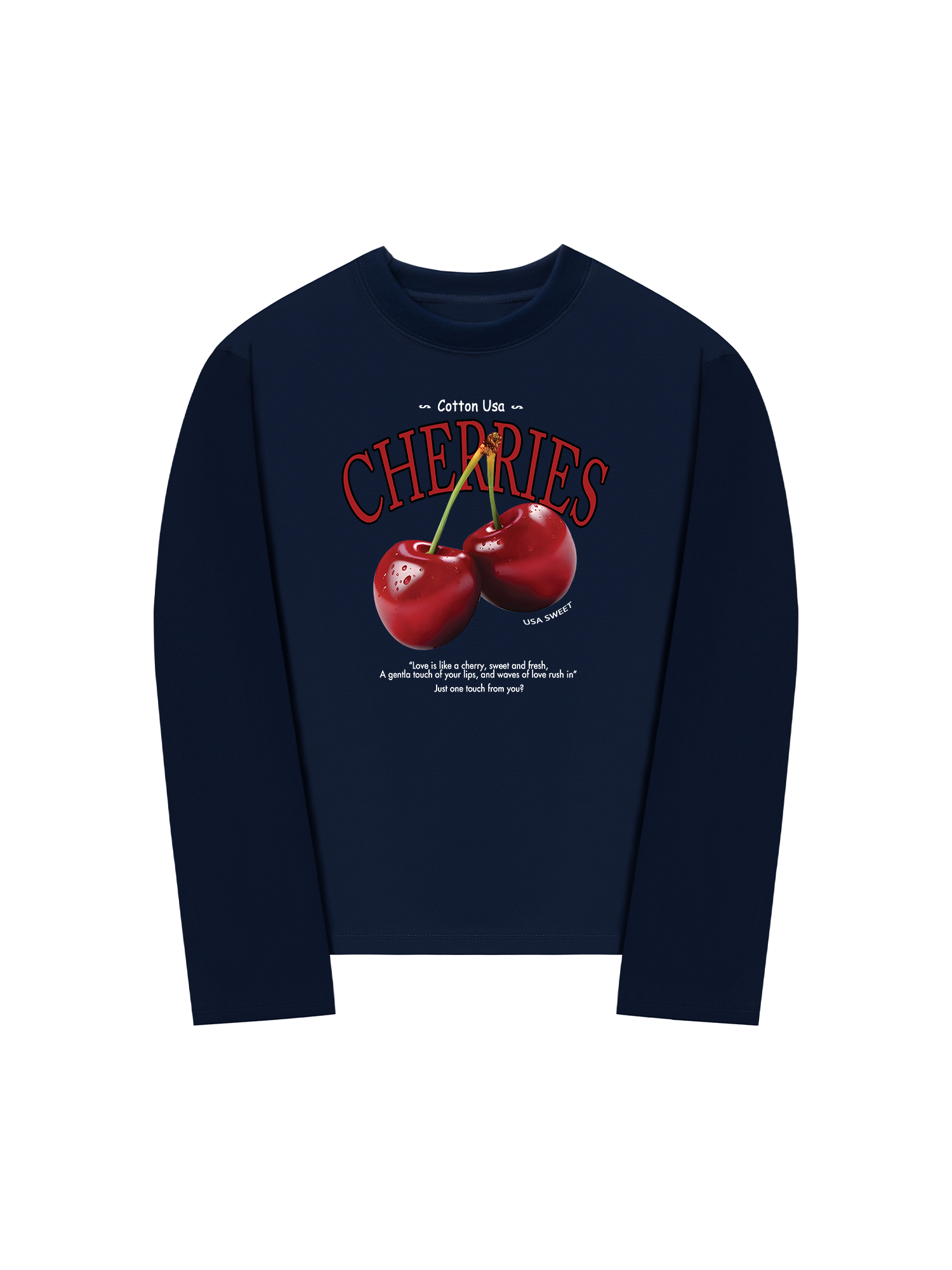 Áo Thun Dài Tay Tropical Cherries Sweet