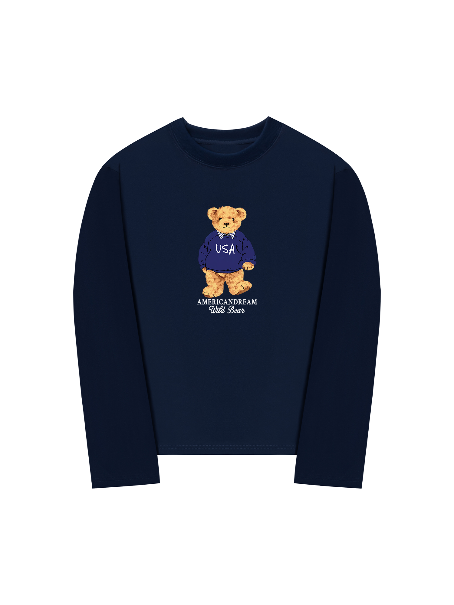 Áo Thun Dài Tay USA Bear