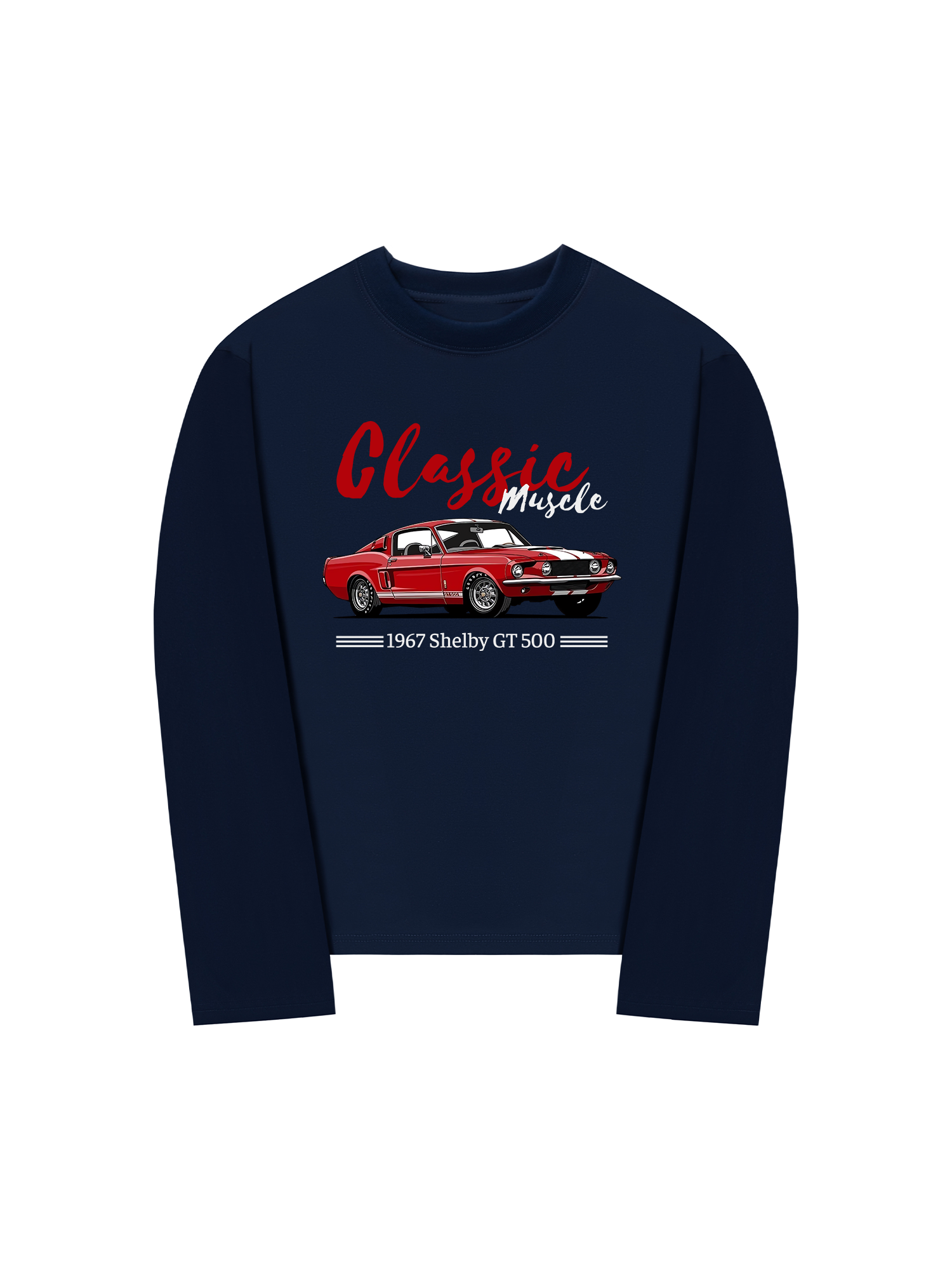 Áo Thun Dài Tay Ford Classic Muscle