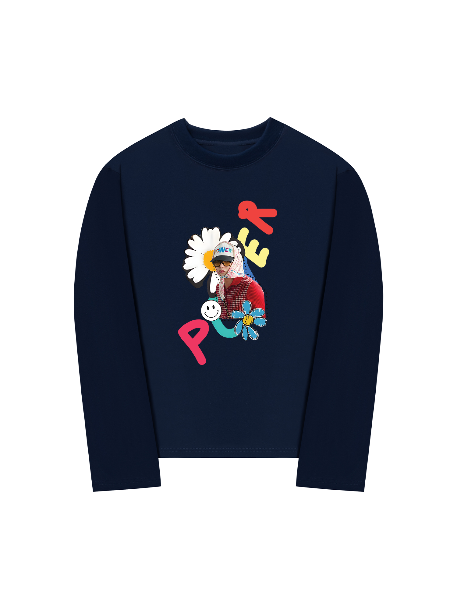 Áo Thun Dài Tay Floral Power Daisy Flower X GD