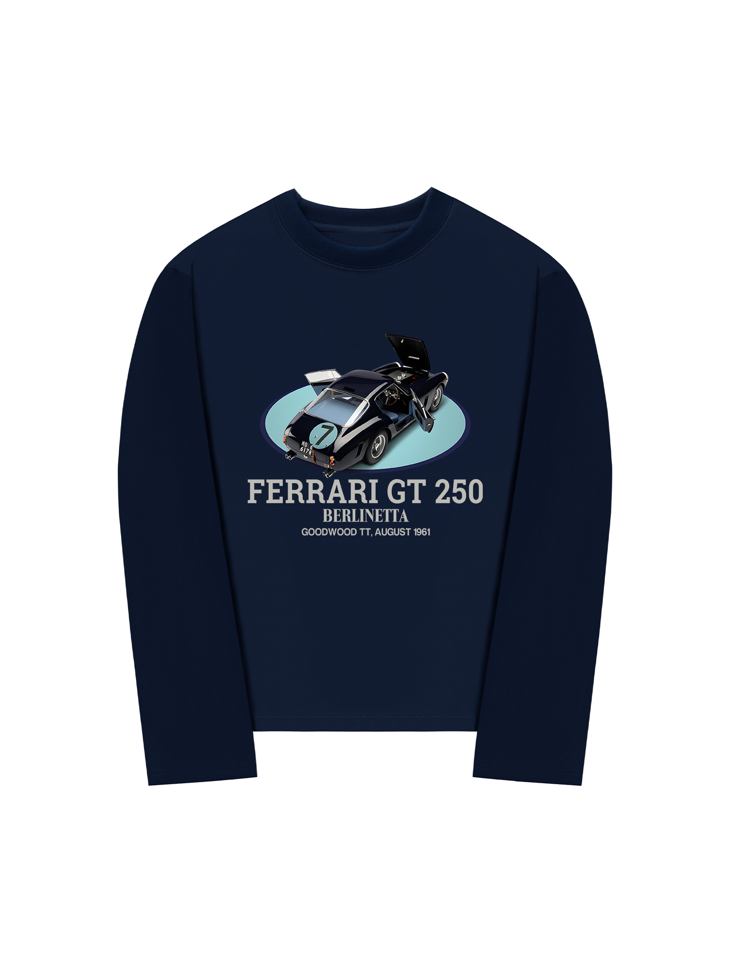 Áo Thun Dài Tay Ferrari Berlinetta Goodwood