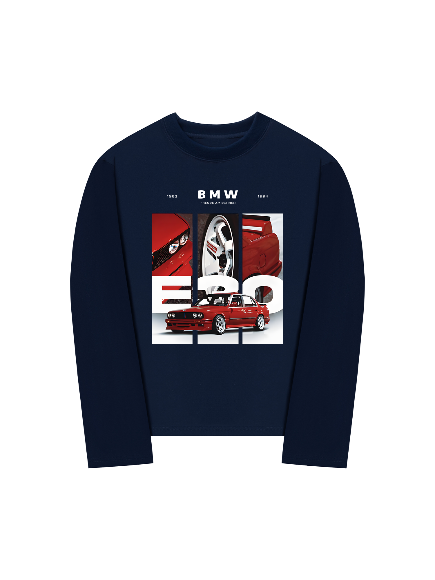 Áo Thun Dài Tay BMW Freude Am Dahren