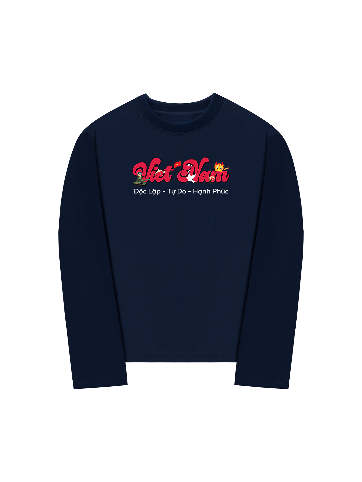 Áo Thun Dài Tay Việt Nam Tự Do