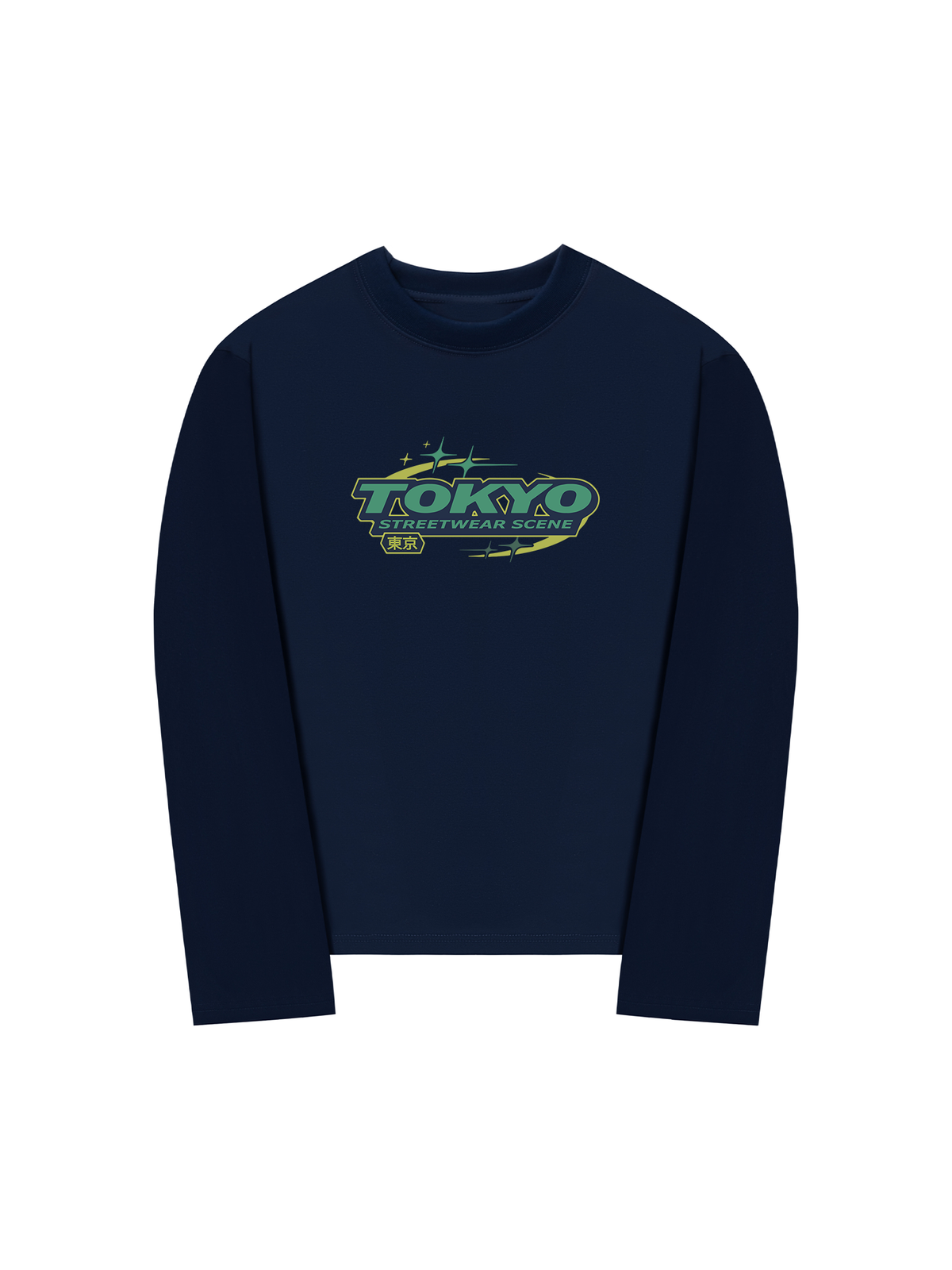 Áo Thun Dài Tay City Tokyo Streetwear Scene