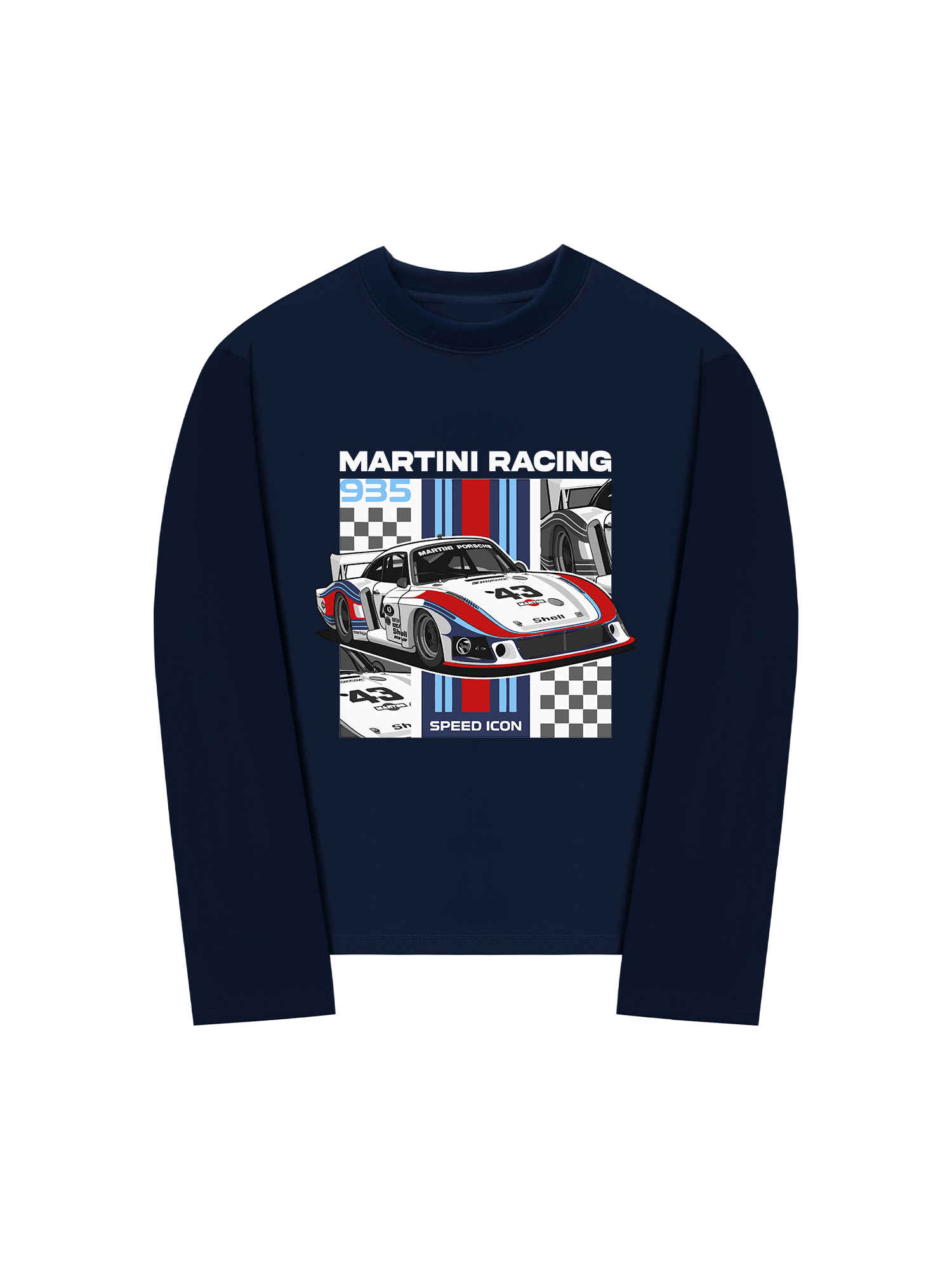 Áo Thun Dài Tay Porsche 935 Martini Racing
