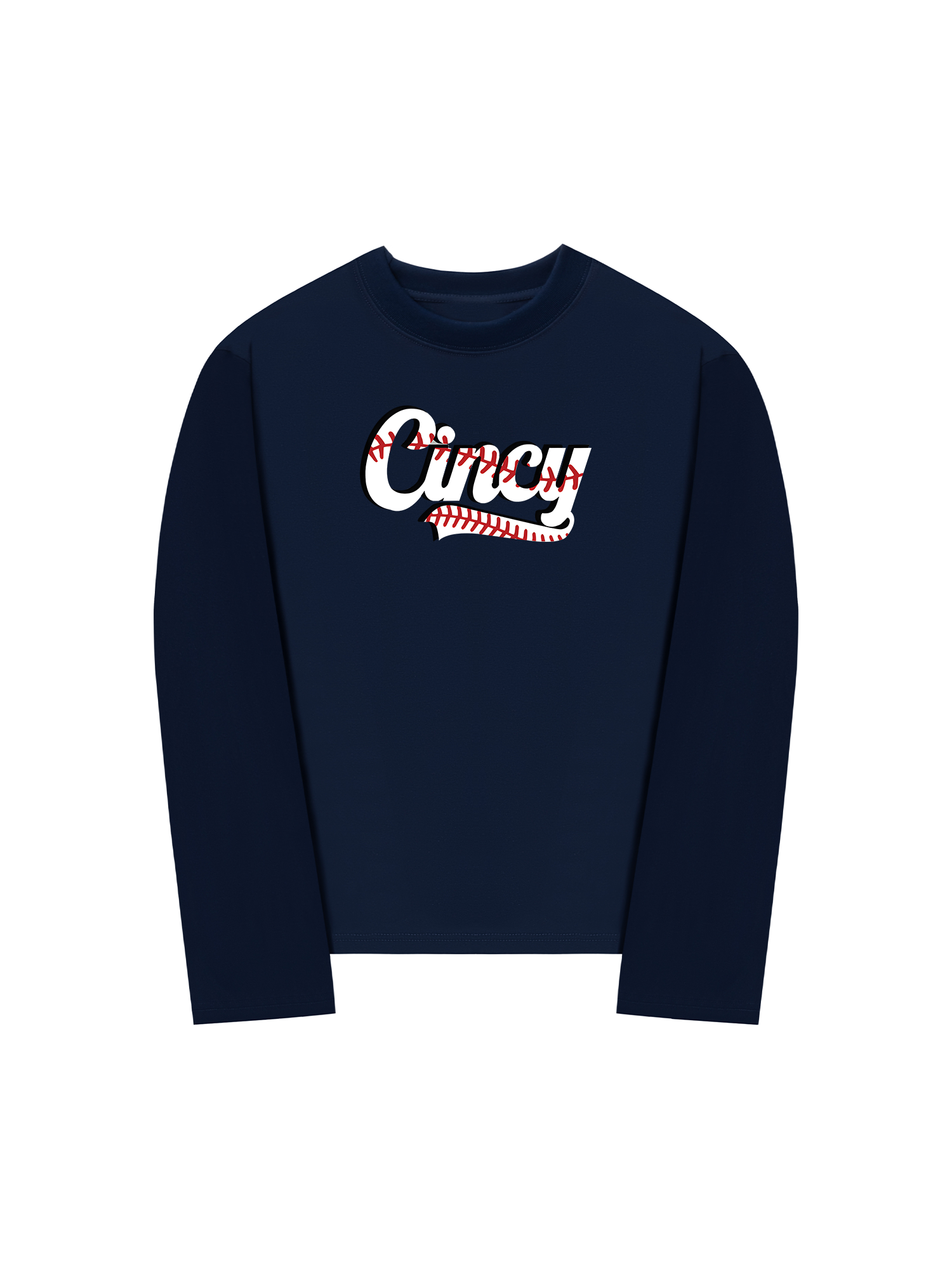 Áo Thun Dài Tay Baseball Cincy