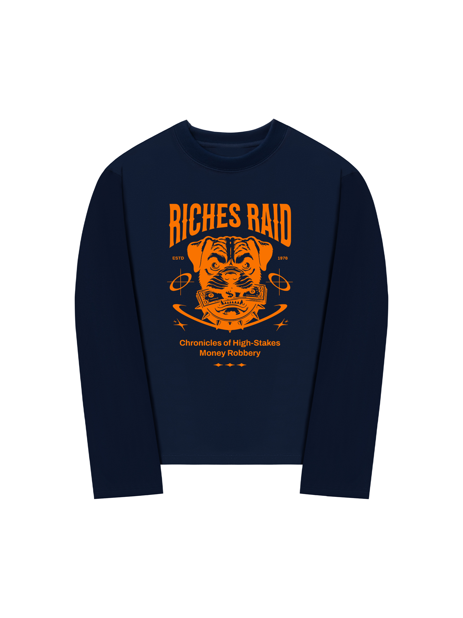 Áo Thun Dài Tay Money Riches Raid