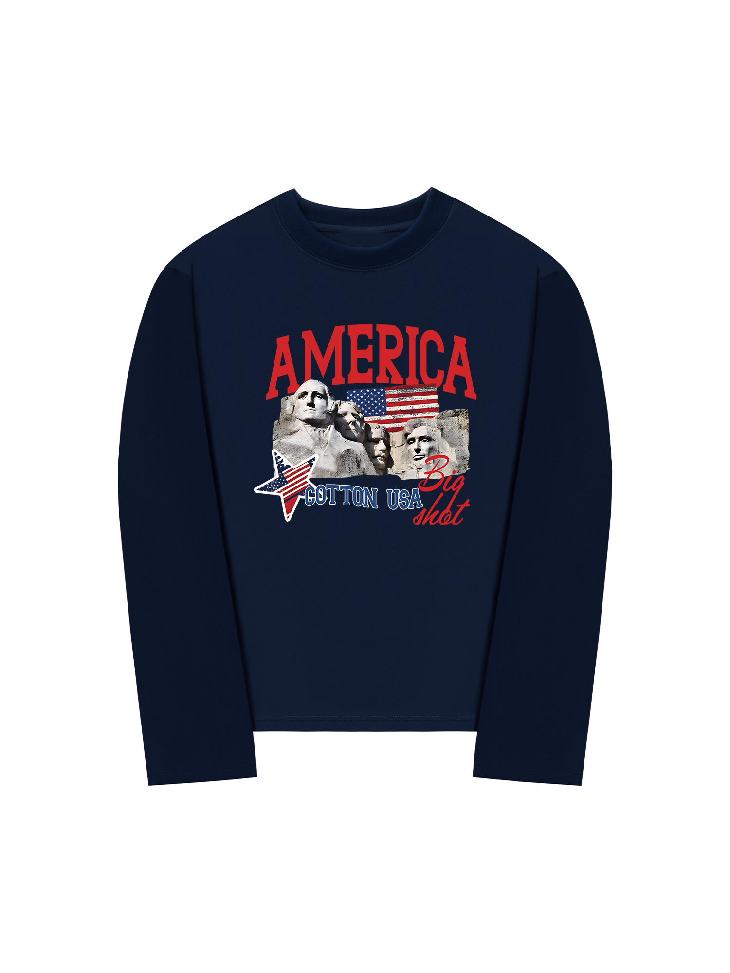 Áo Thun Dài Tay USA Big Shot