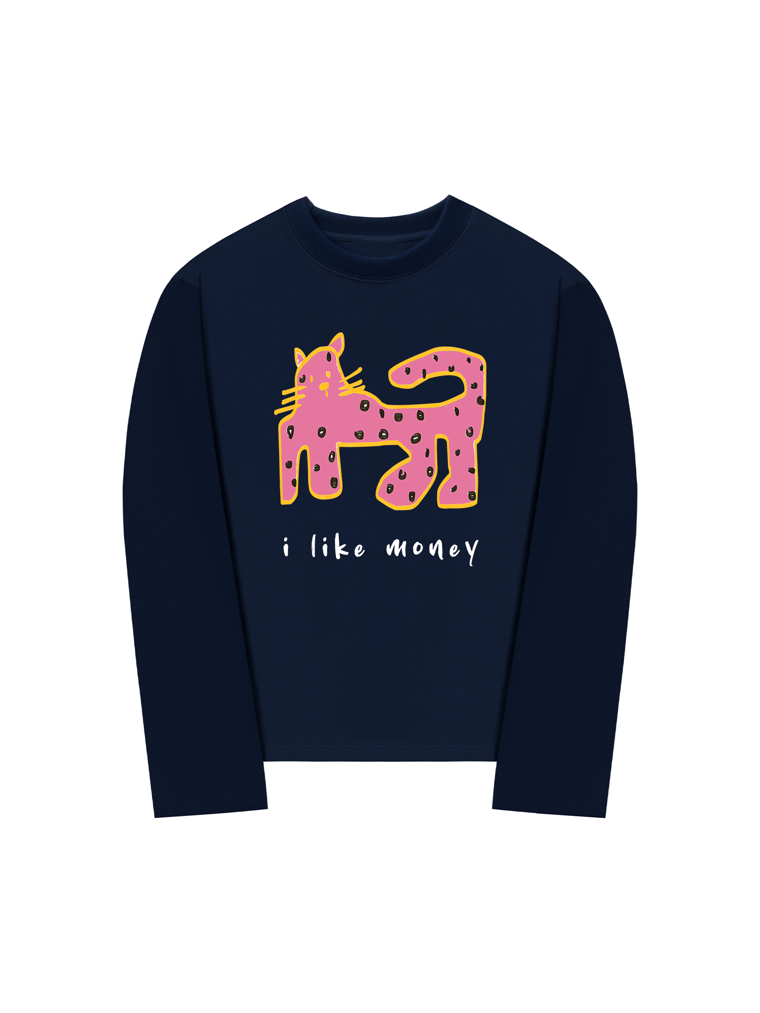 Áo Thun Dài Tay Cozy Day I Like Money