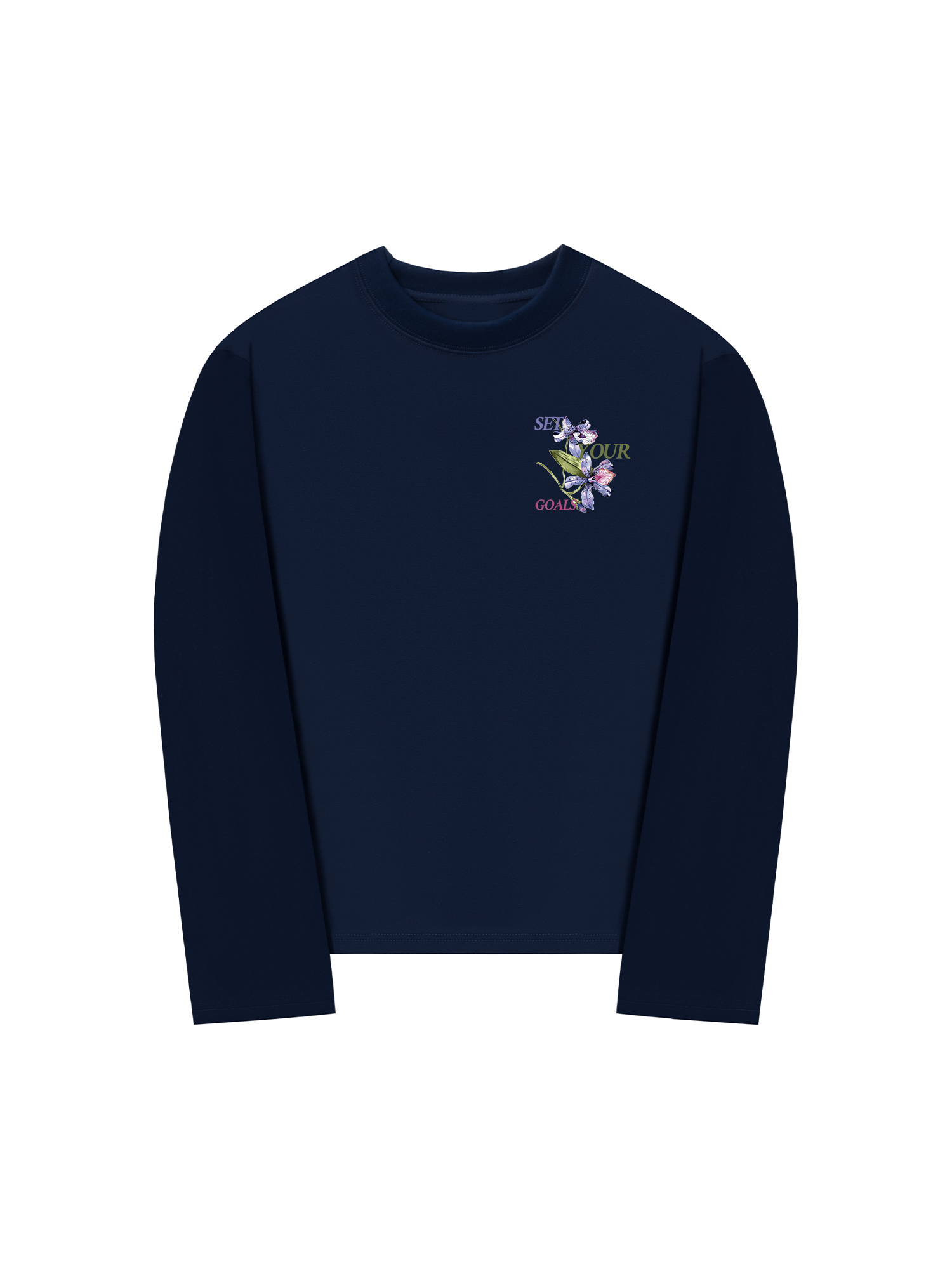 Áo Thun Dài Tay Set Your Goals