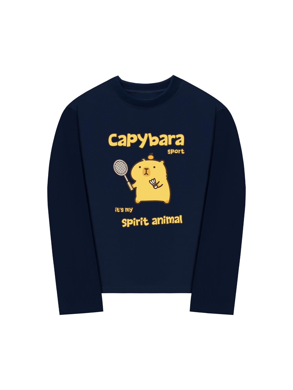 Áo Thun Dài Tay Badminton Capybara Sport