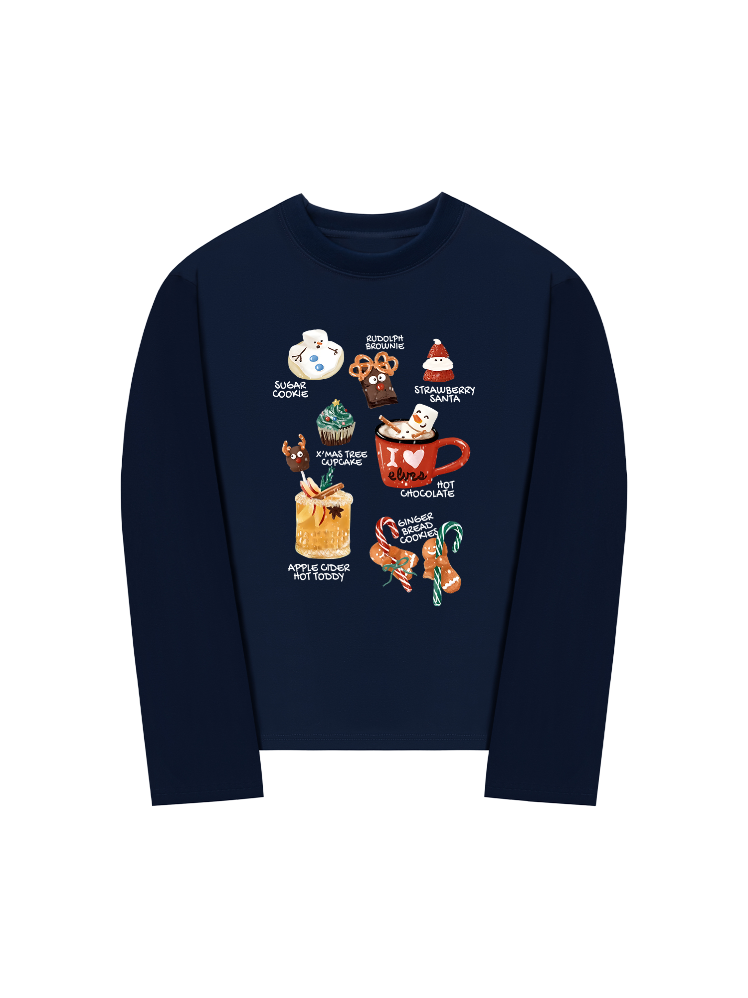 Áo Thun Dài Tay Dessert Wonderland