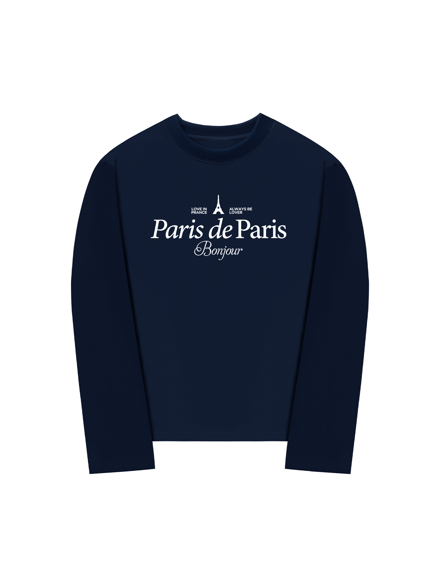 Áo Thun Dài Tay Paris de Paris