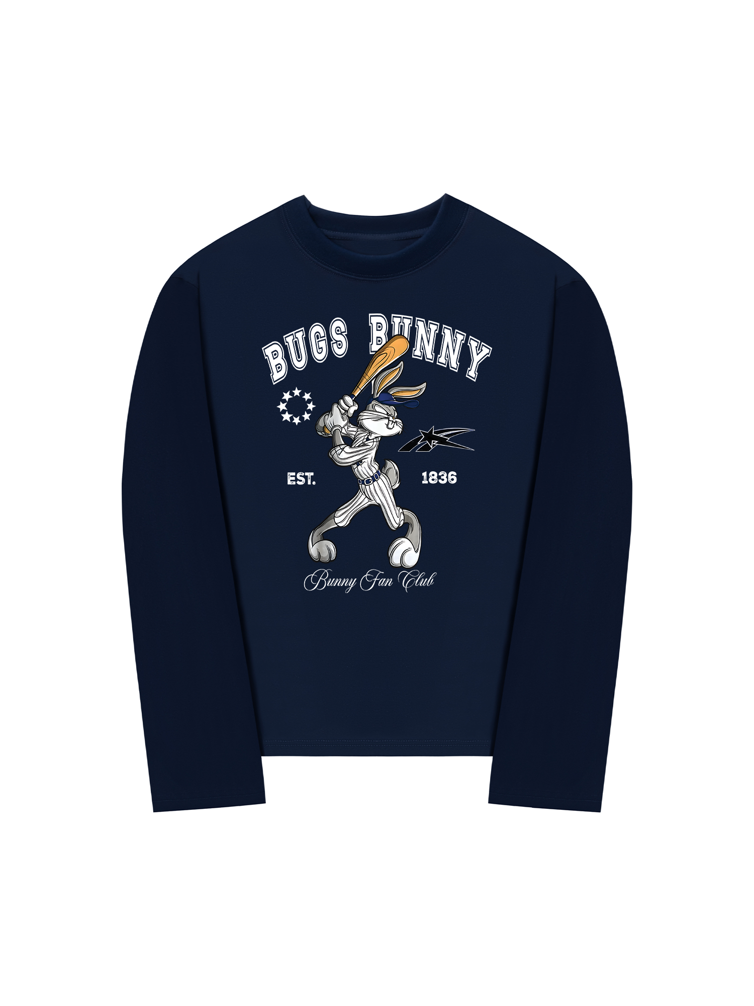 Áo Thun Dài Tay Baseball Bugs Bunny