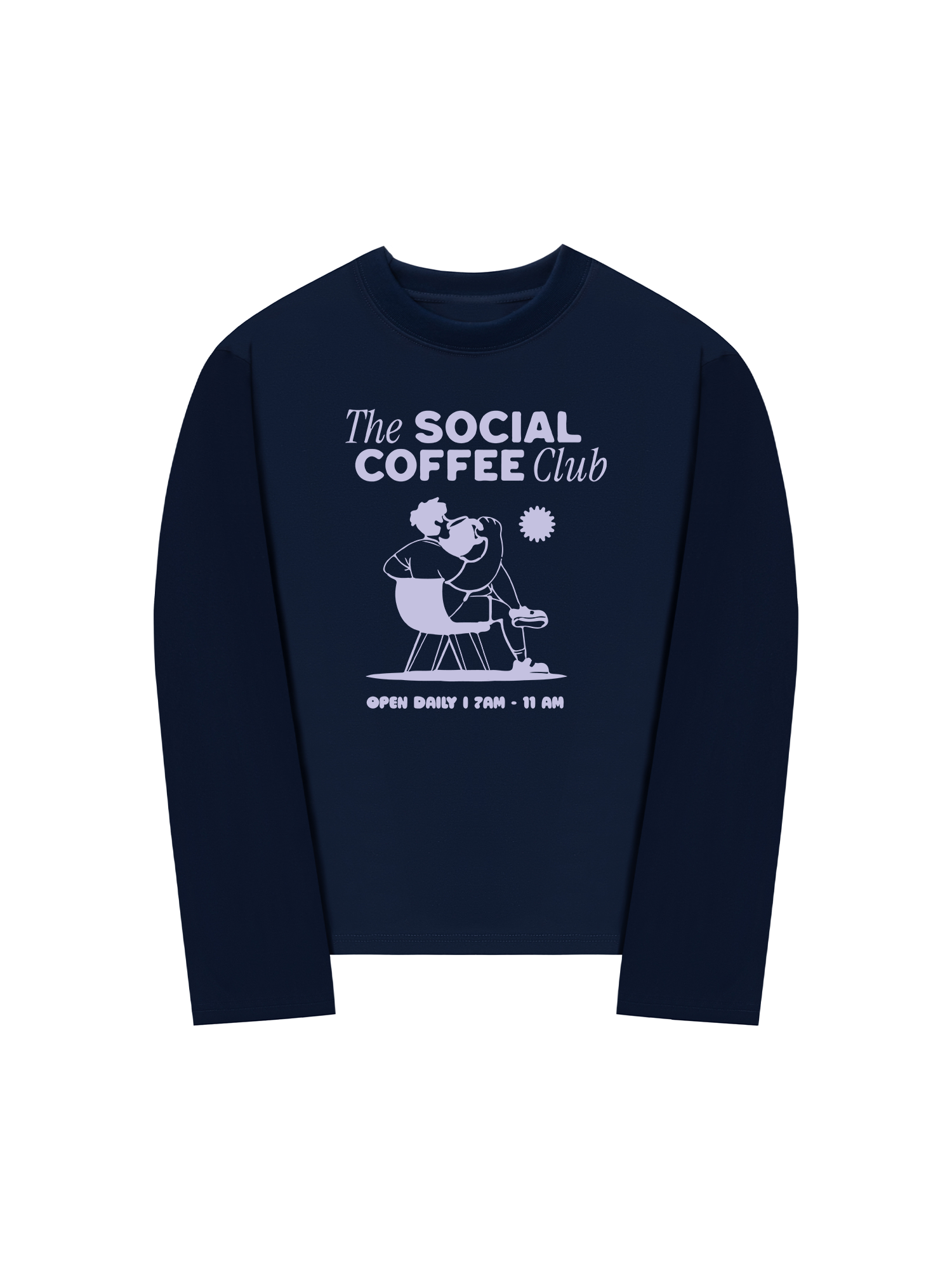 Áo Thun Dài Tay The Social Coffee Club