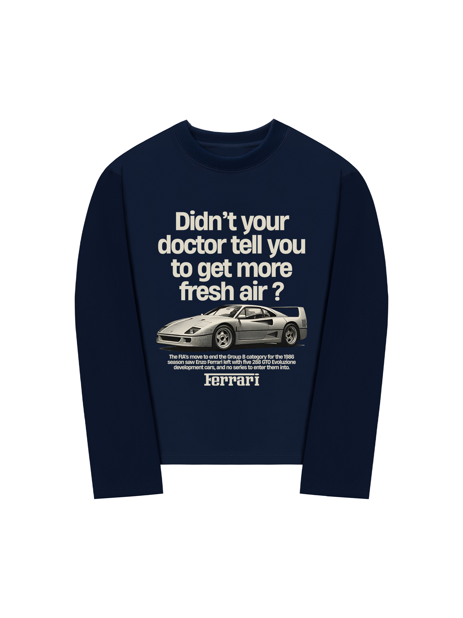 Áo Thun Dài Tay Ferrari Fresh Air