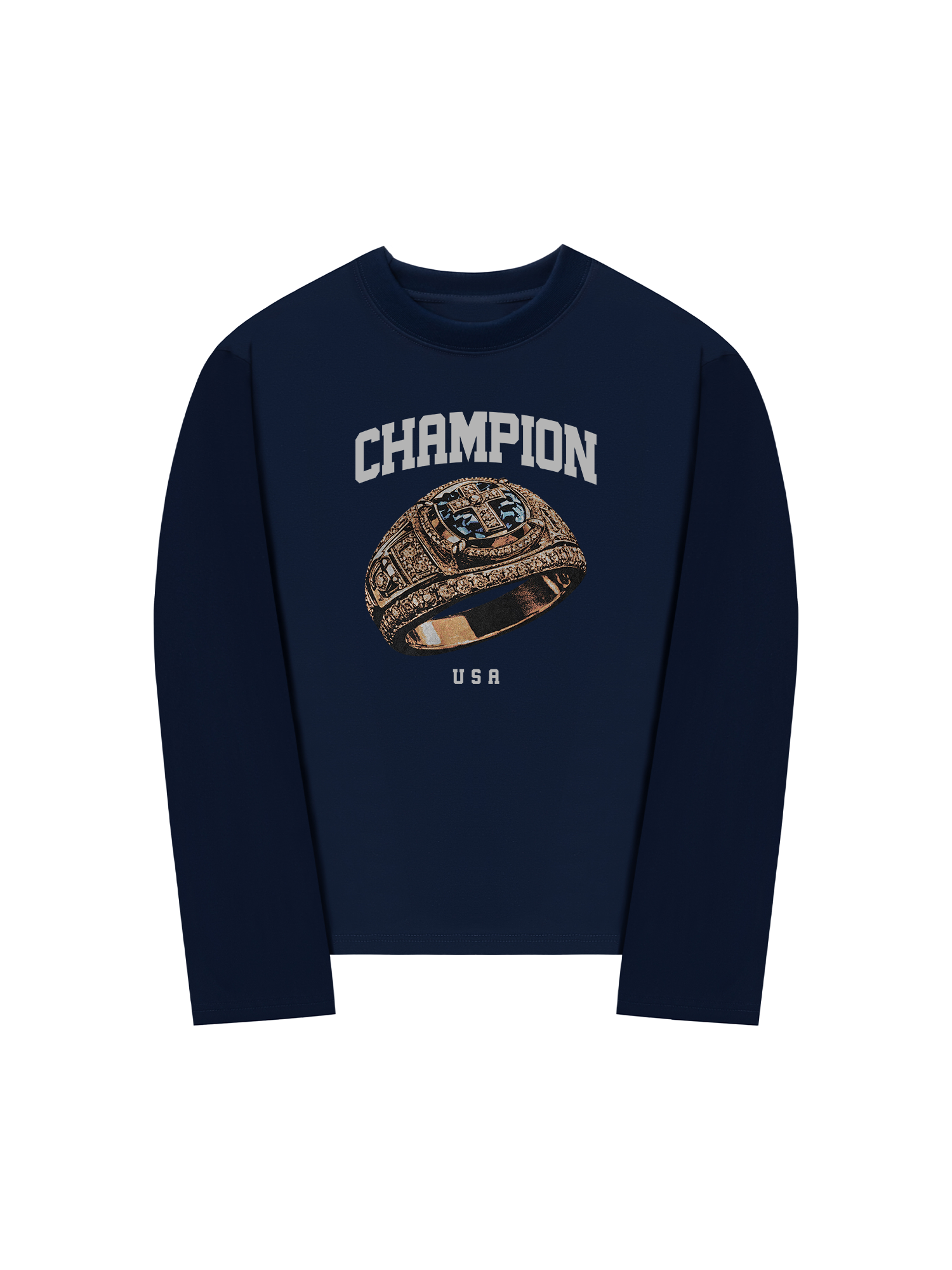 Áo Thun Dài Tay Champions Cross Ring