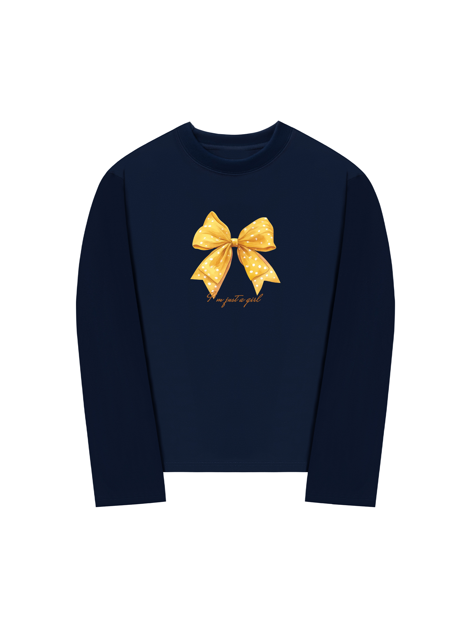 Áo Thun Dài Tay I_m just a girl