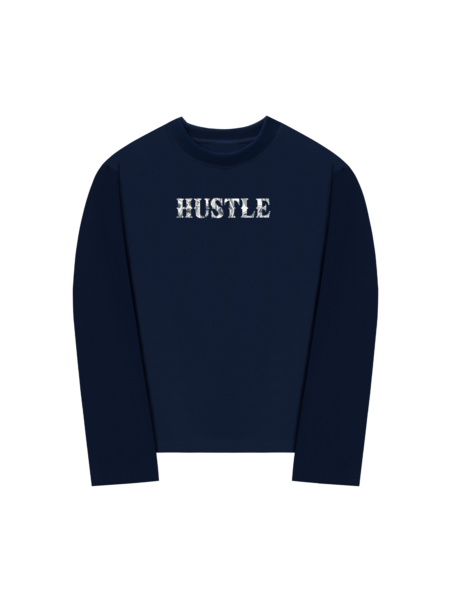 Áo Thun Dài Tay Money Background Hustle