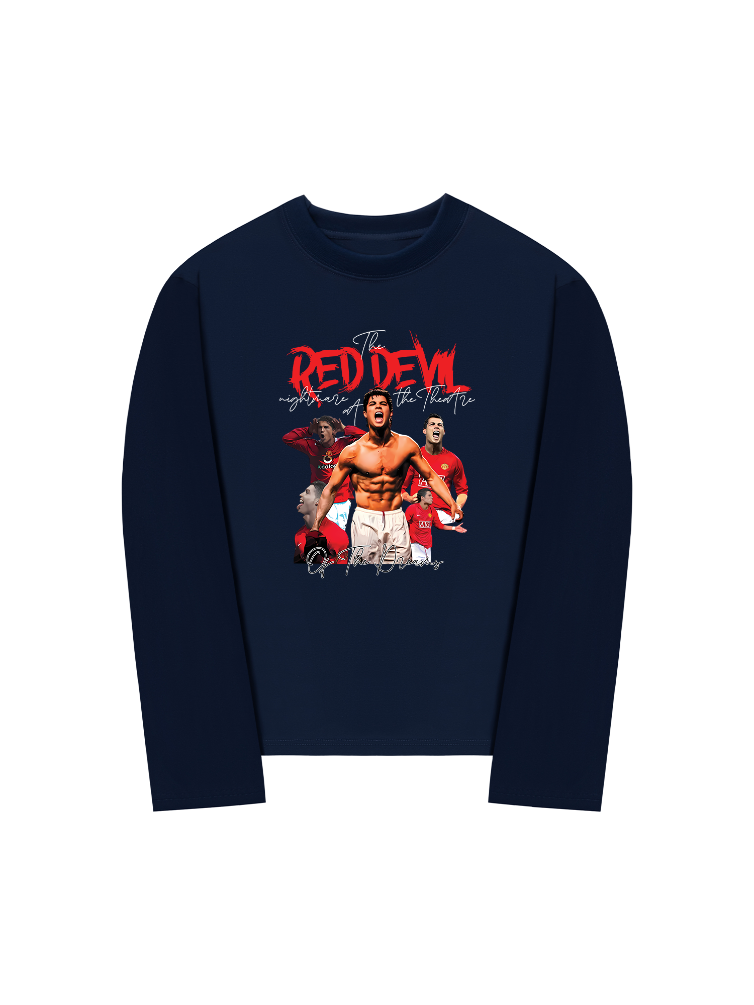 Áo Thun Dài Tay Manchester United Red Devils CR7