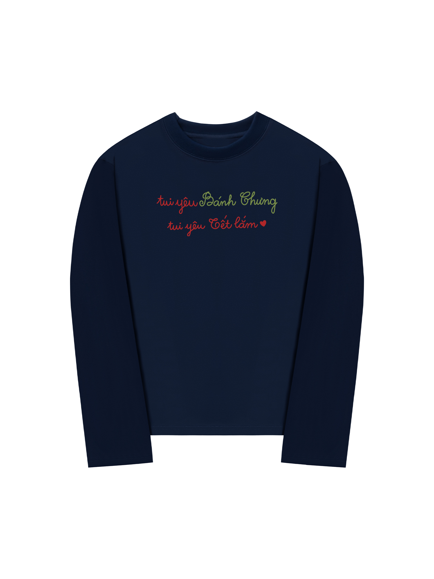 Áo Thun Dài Tay Yêu Bánh Chưng Yêu Tết