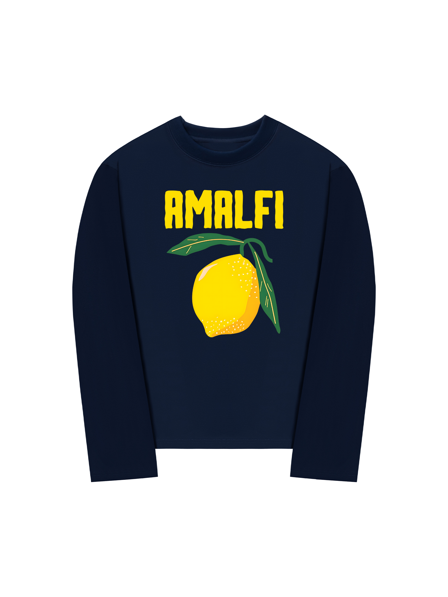 Áo Thun Dài Tay Tropical Amafi Lemon