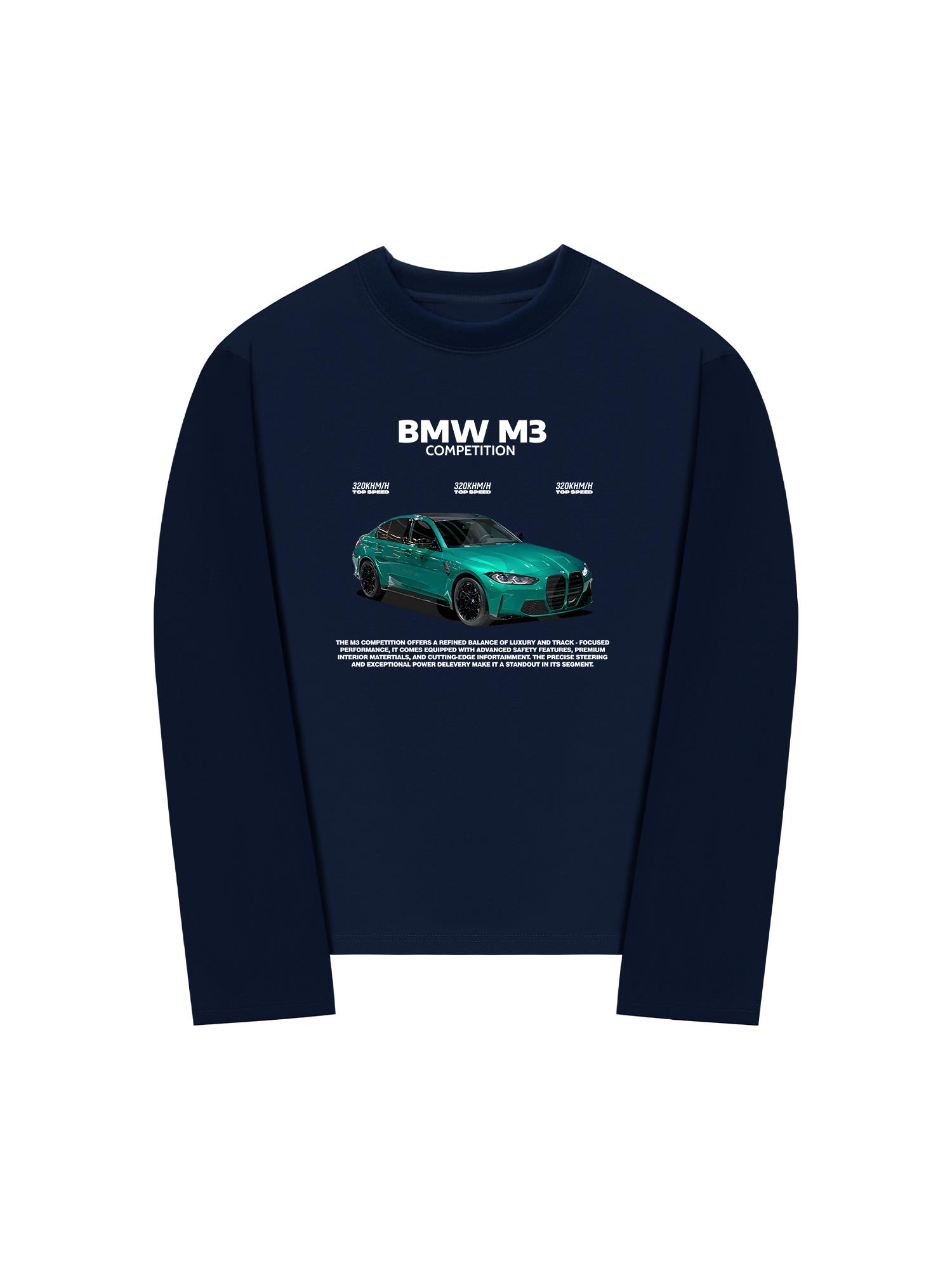 Áo Thun Dài Tay BMW M3 Competition