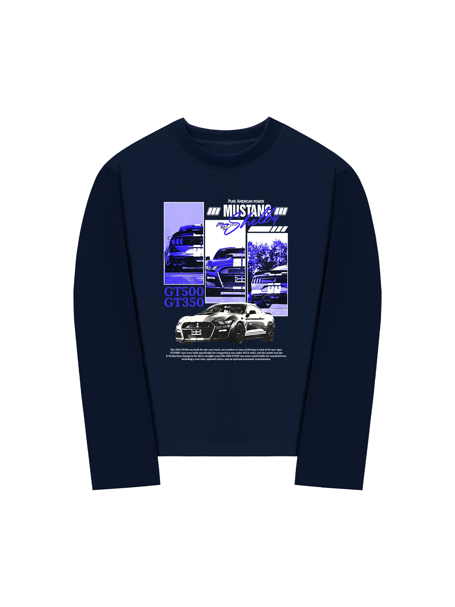 Áo Thun Dài Tay Ford Mustang Shelby