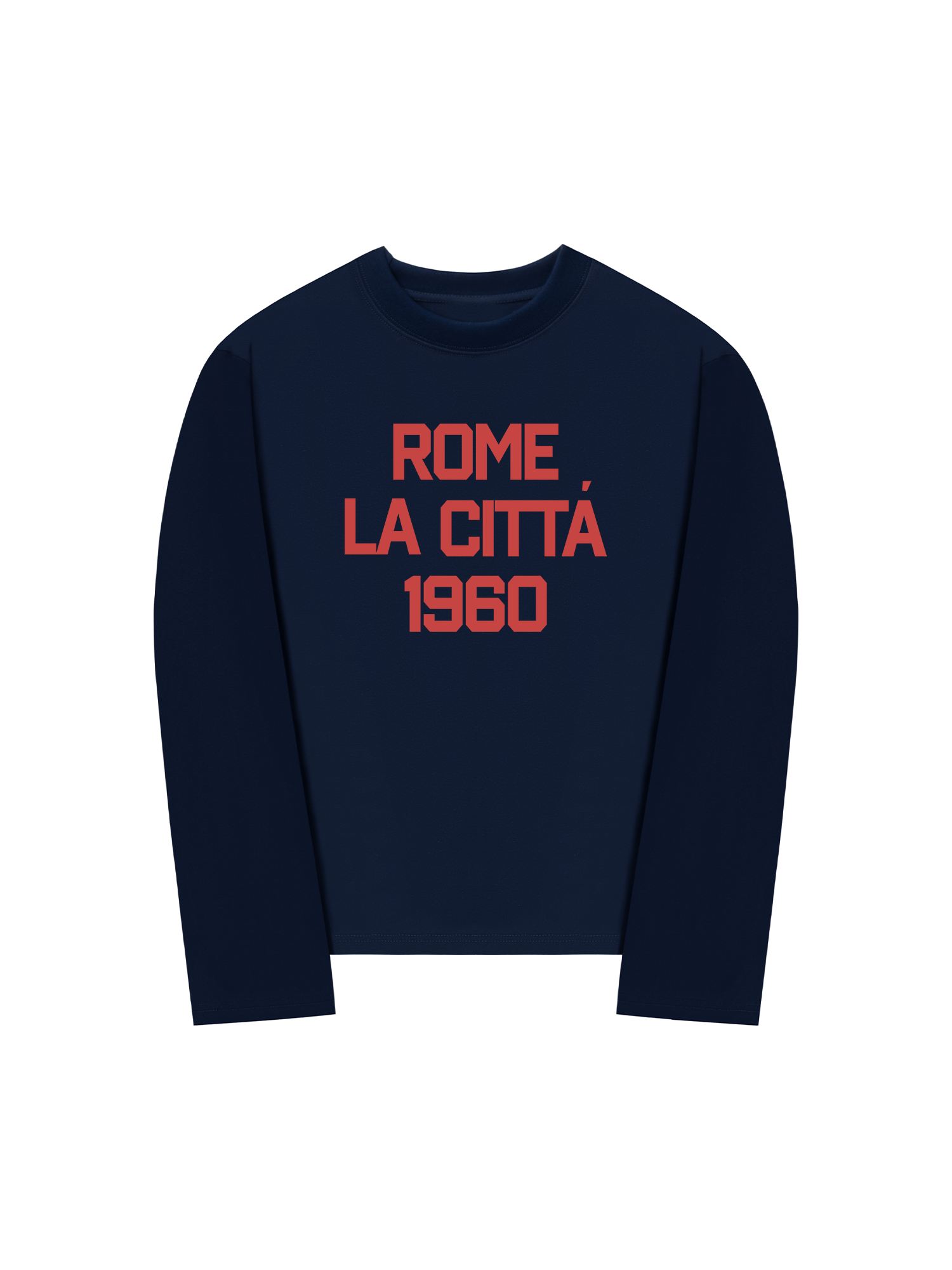 Áo Thun Dài Tay Rome La Citta
