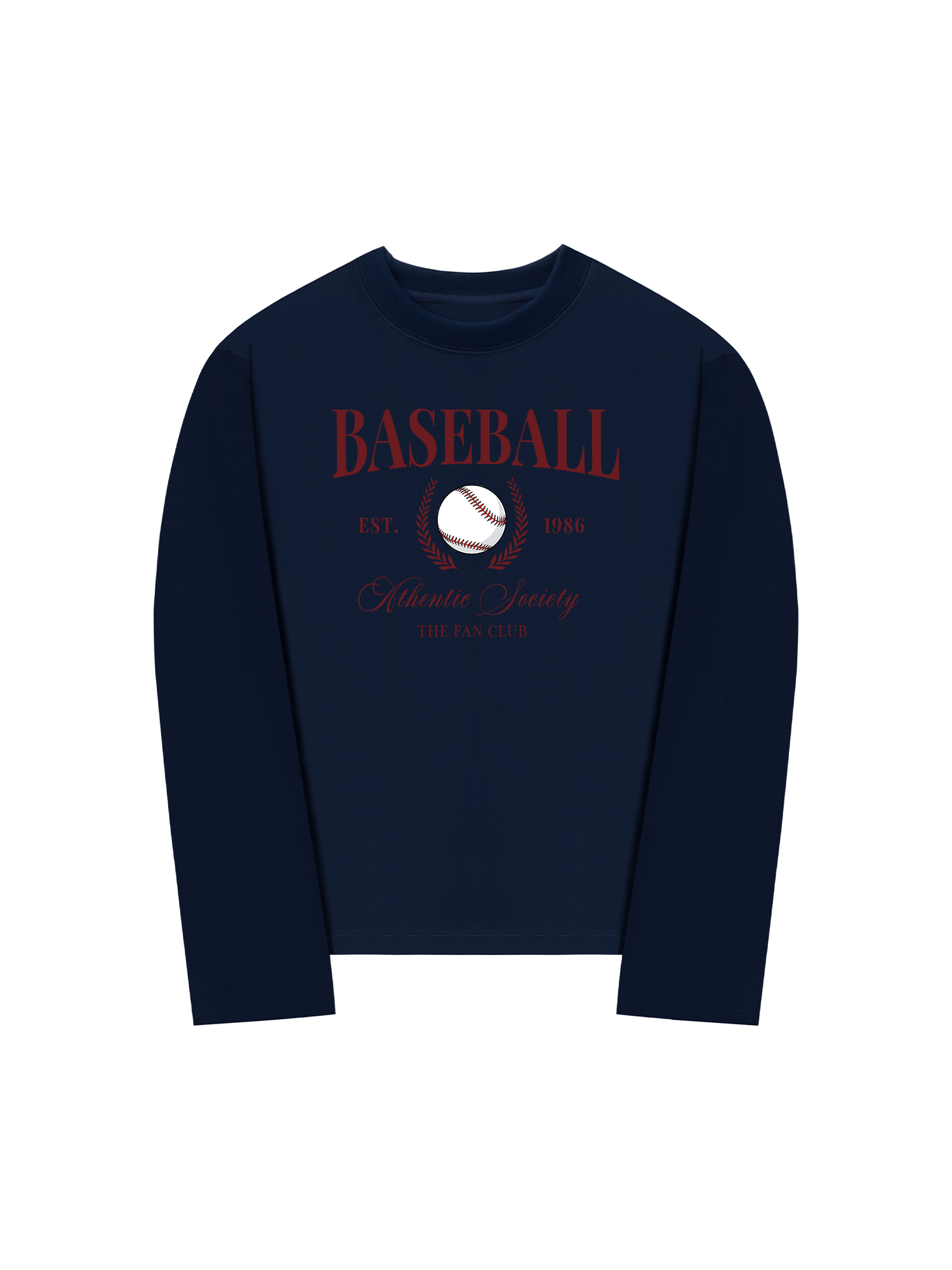 Áo Thun Dài Tay Baseball Fan Club