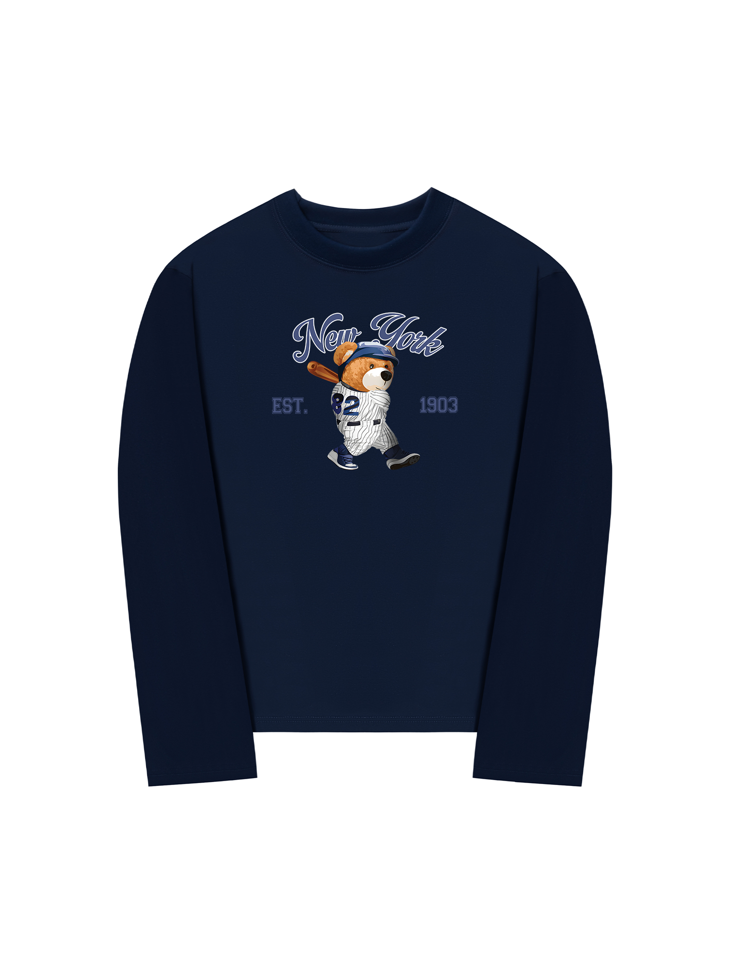 Áo Thun Dài Tay New York Baseball