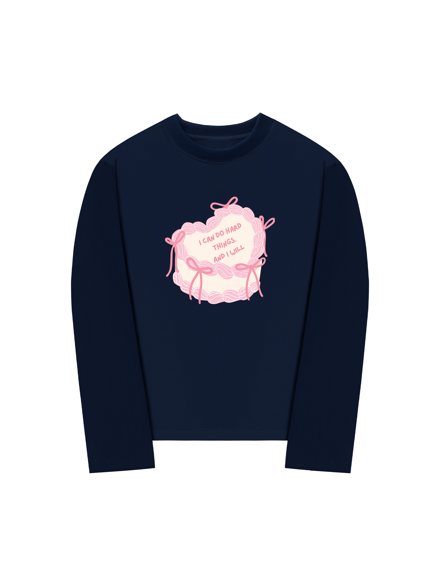 Áo Thun Dài Tay I Can Do Hard Thing