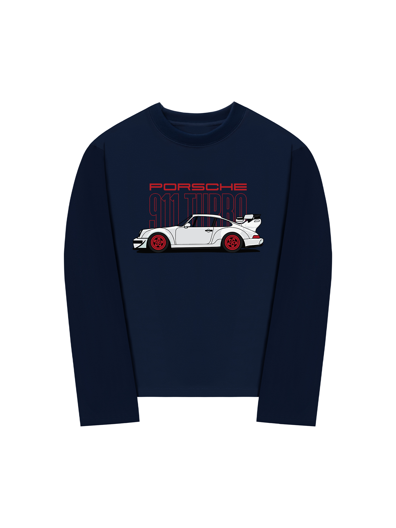 Áo Thun Dài Tay Porsche 911 Turbo