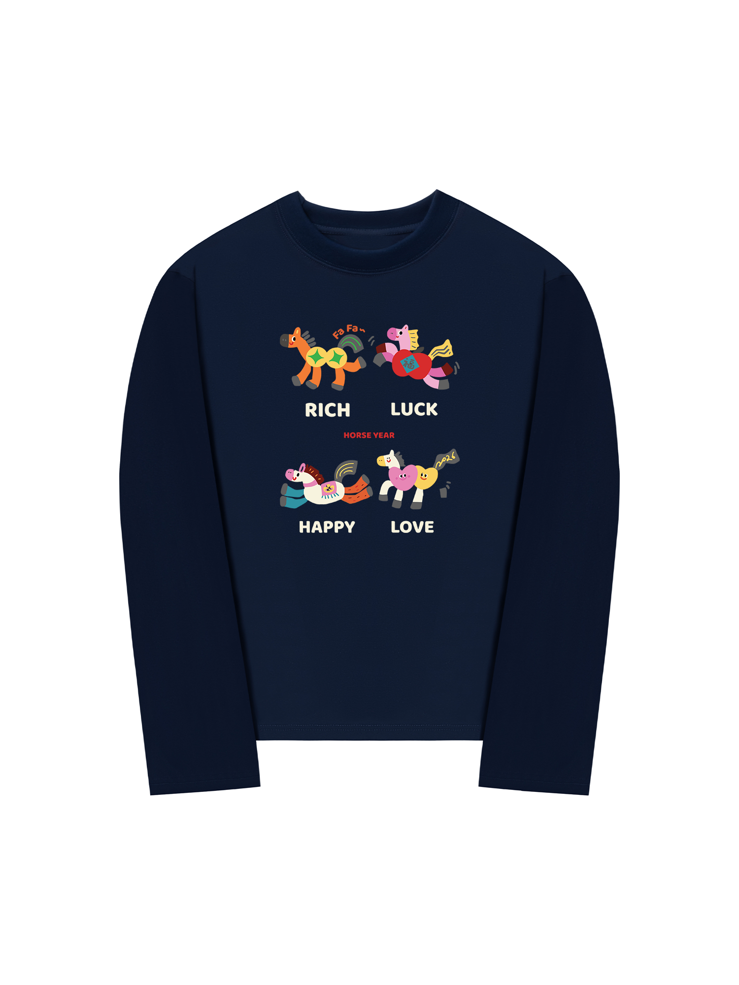 Áo Thun Dài Tay Horse Year